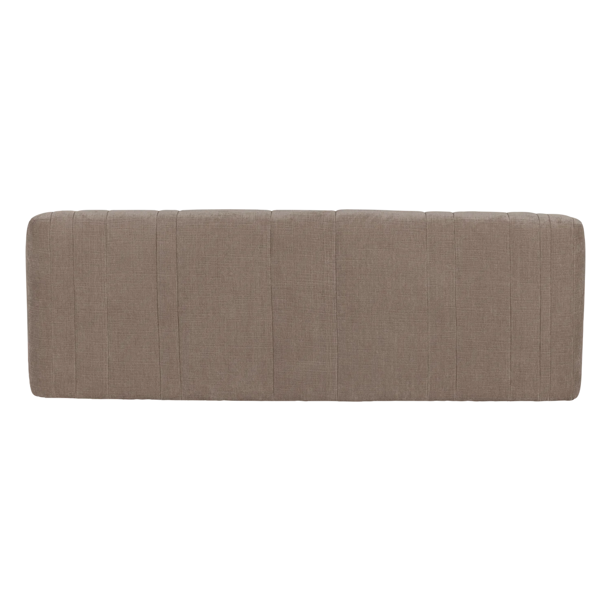 Sofa 2-zits OMAIRE taupe chenille