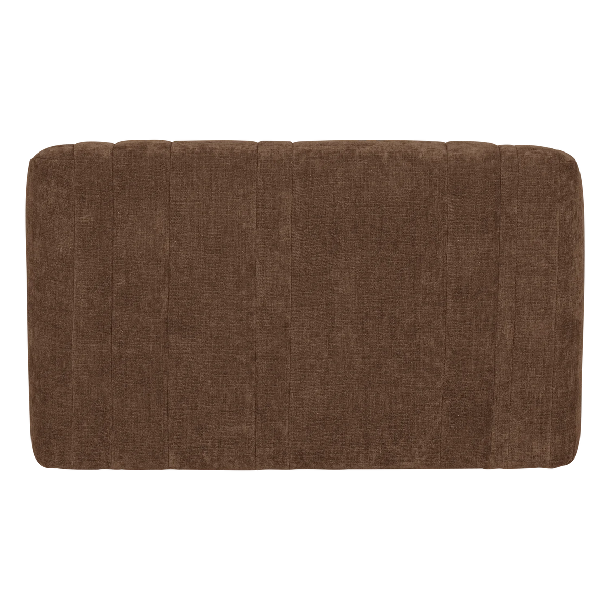 Fauteuil OMAIRE bruin chenille
