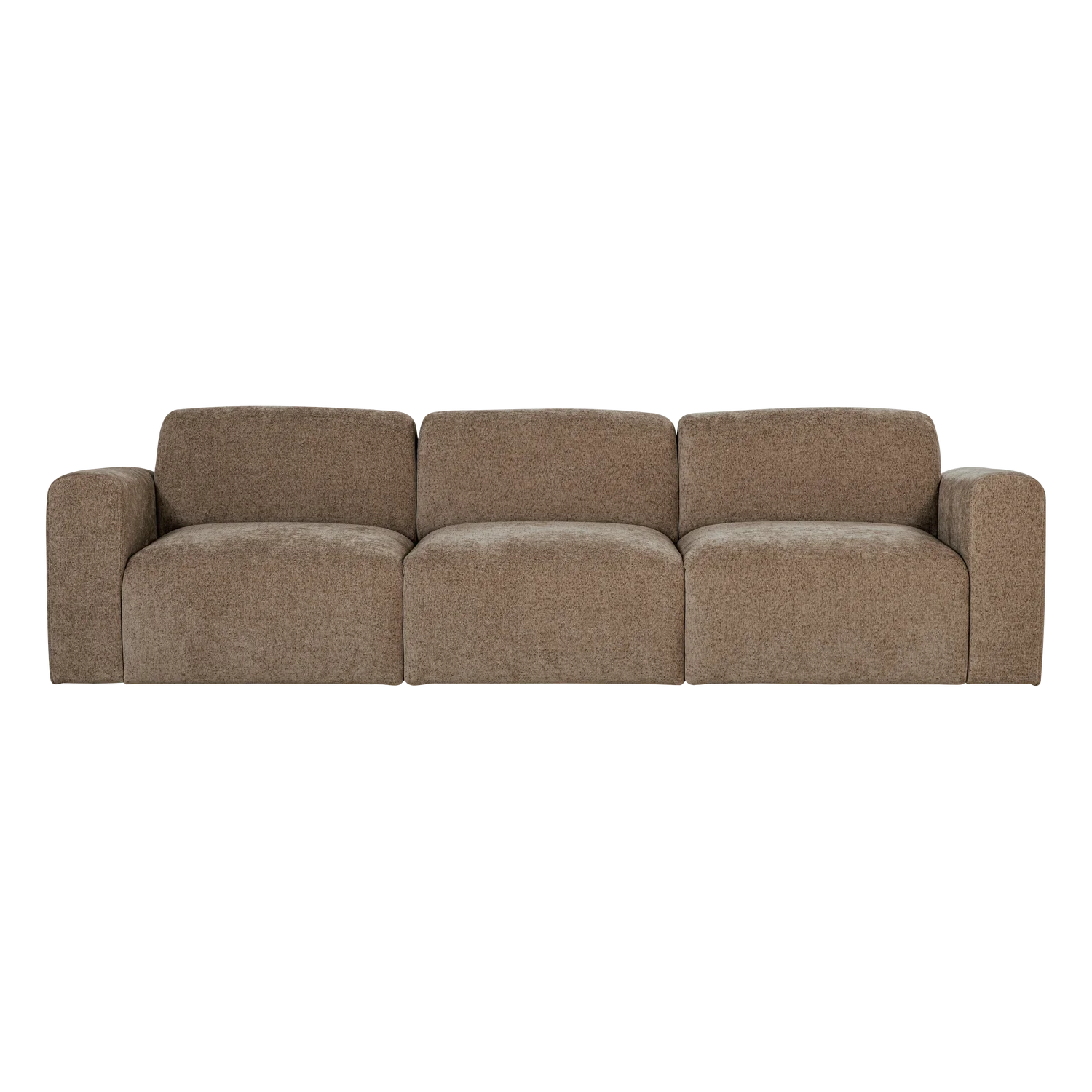 Sofa 3-zits UMINA khaki chenille