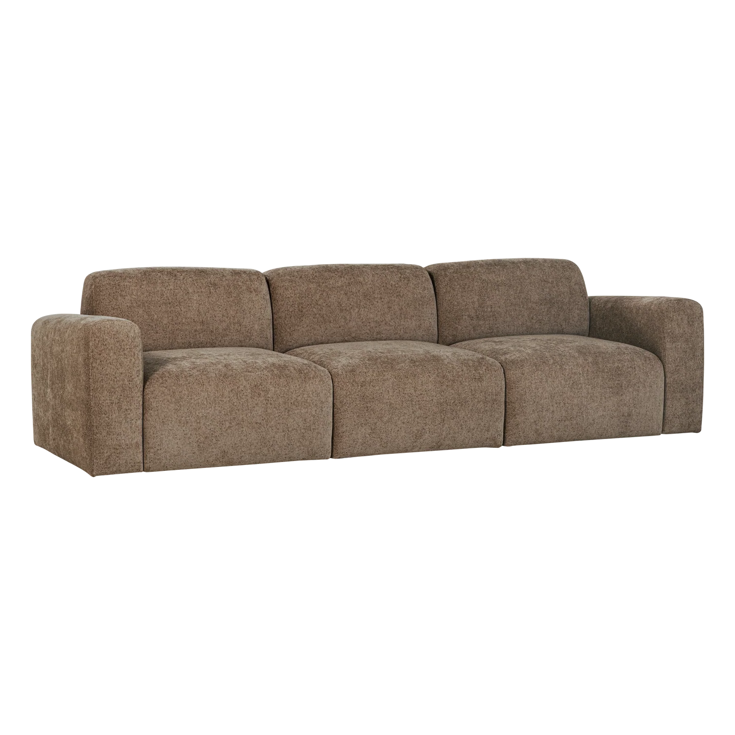 Sofa 3-zits UMINA khaki chenille