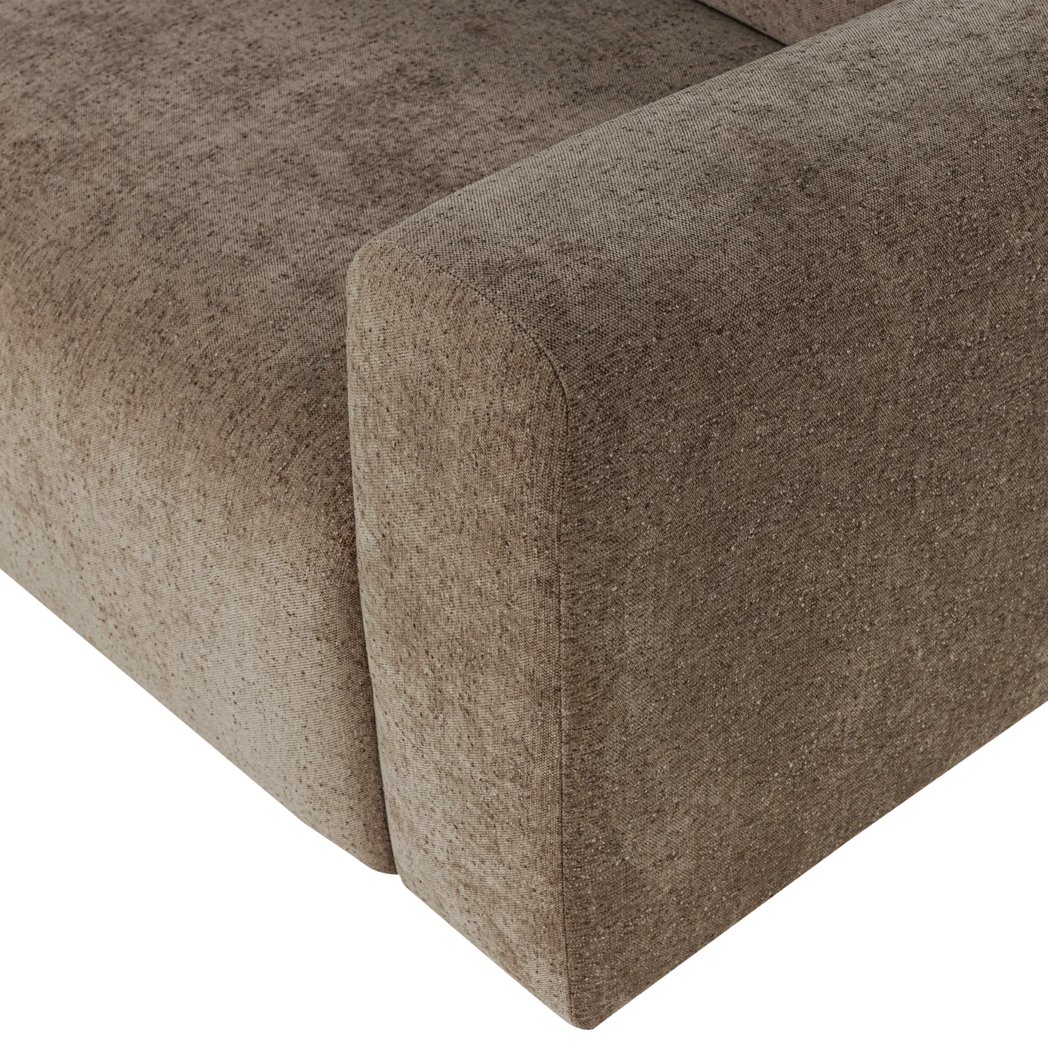 Sofa 3-zits UMINA khaki chenille
