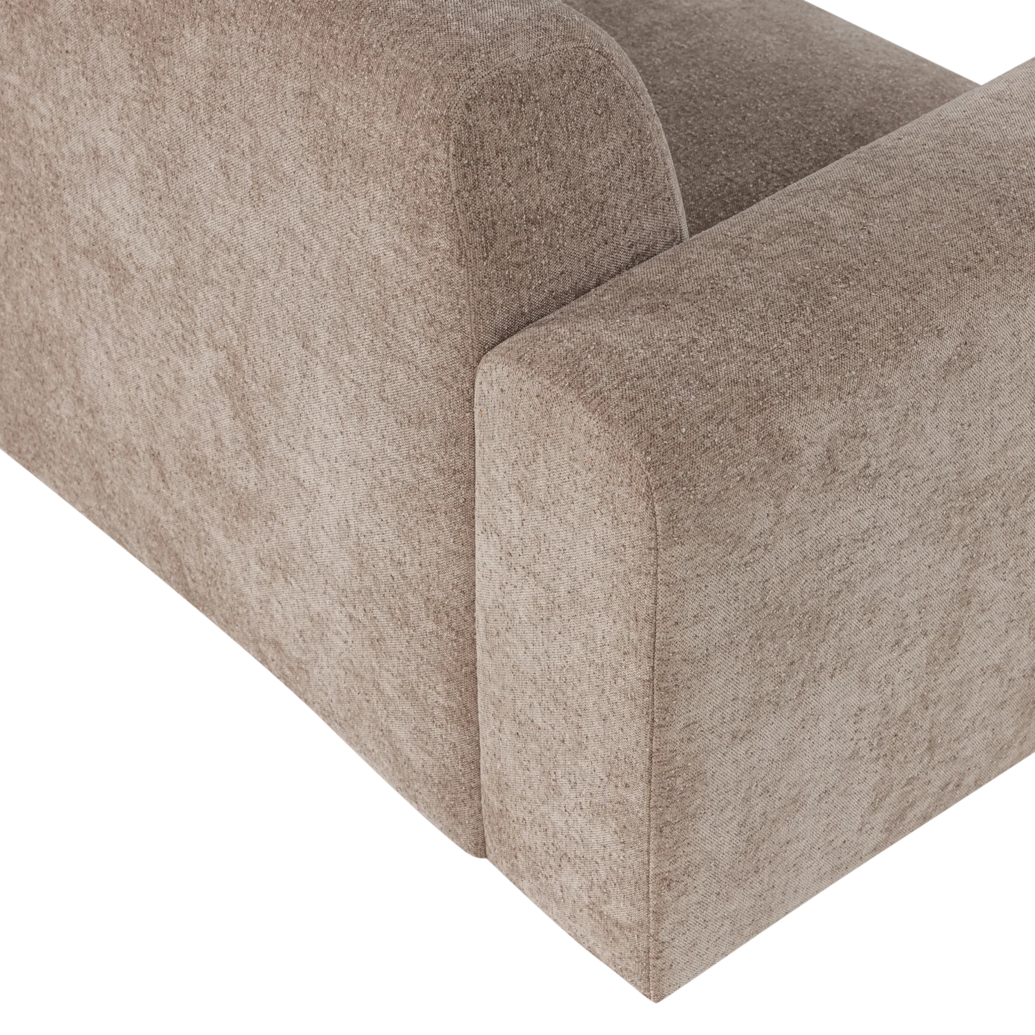 Sofa 3-zits UMINA beige chenille