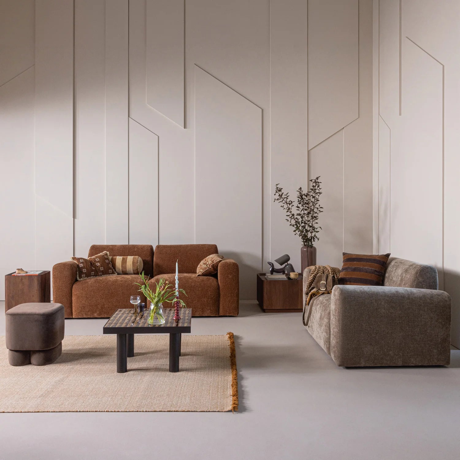 Fauteuil UMINA bruin