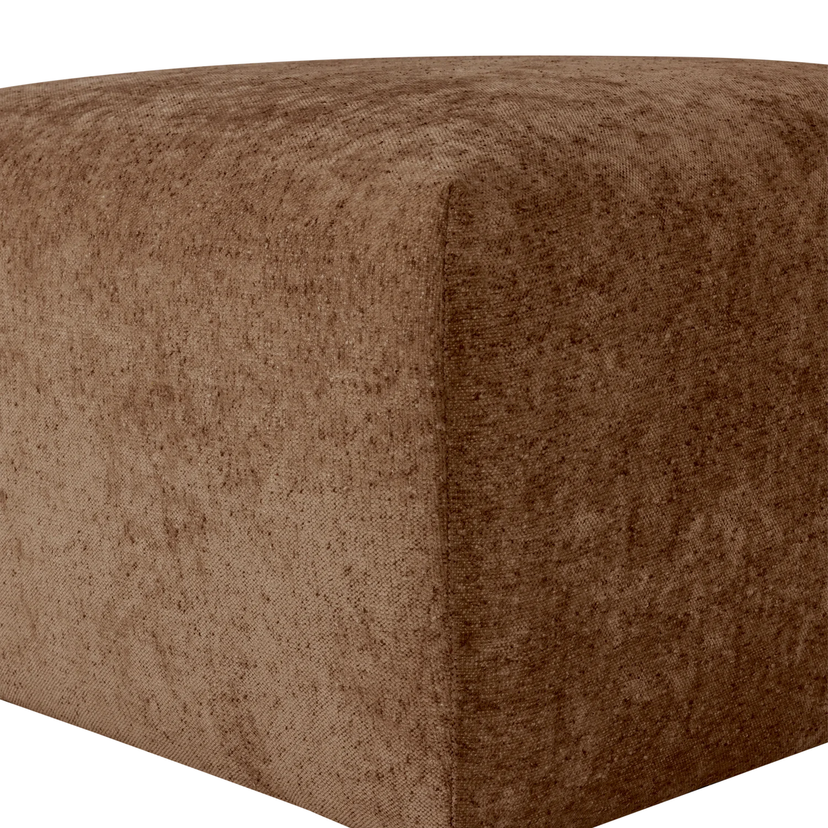 Puf UMINA bruin chenille
