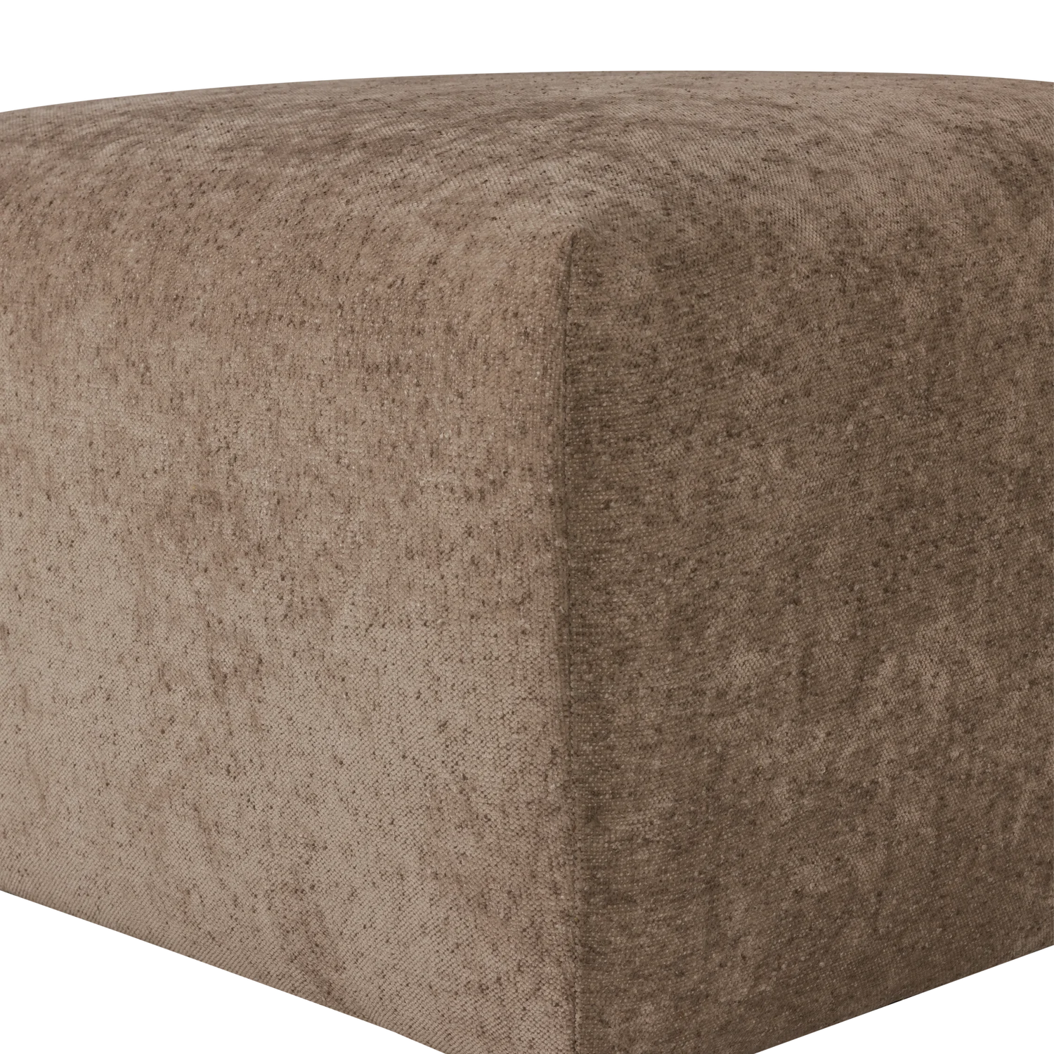 Puf UMINA khaki chenille