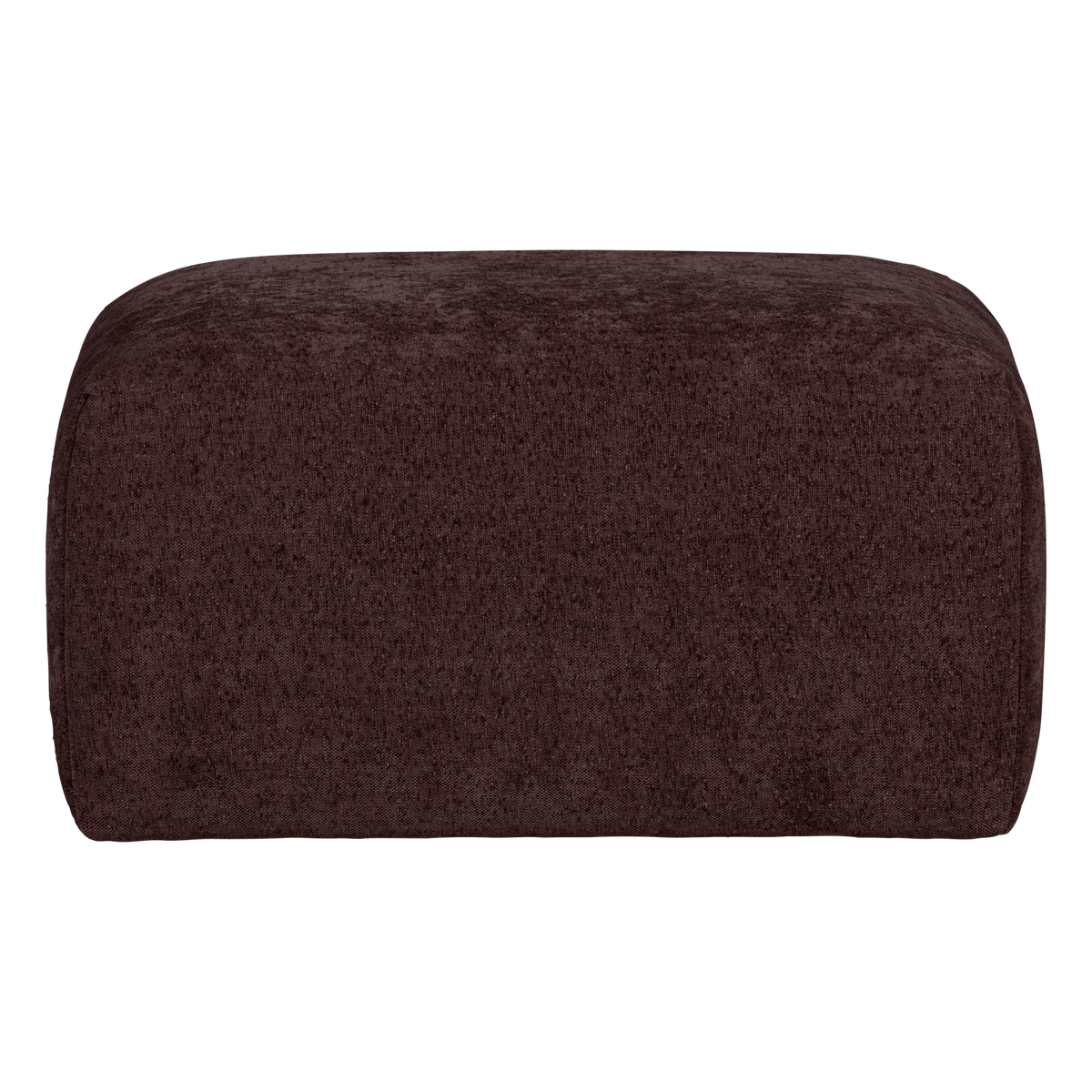 Puf UMINA donker bordeaux chenille