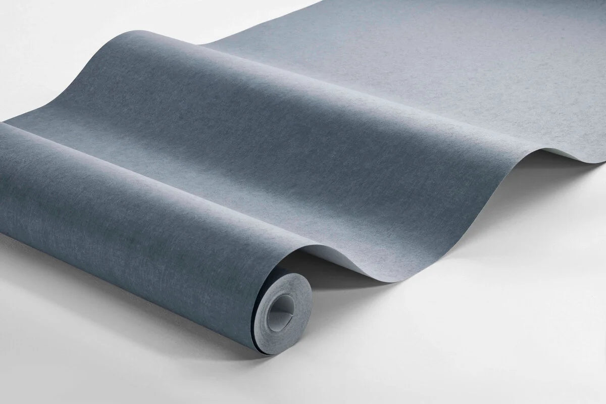 Structuurtapijt van papier op vlies VEGA donkerblauw