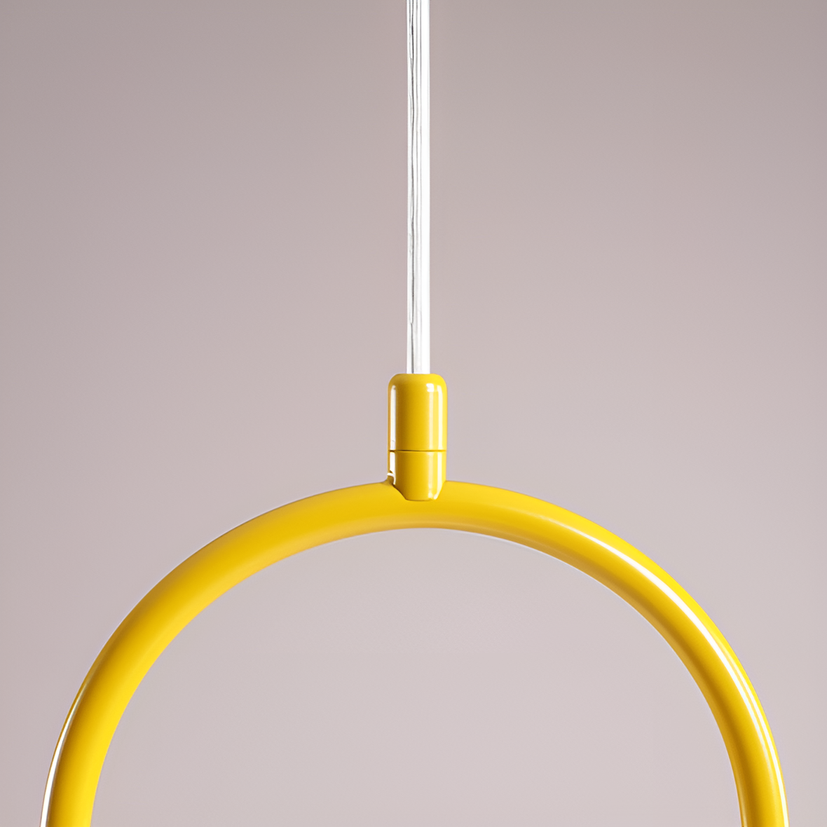 Hanglamp RIVA mosterdkleurig