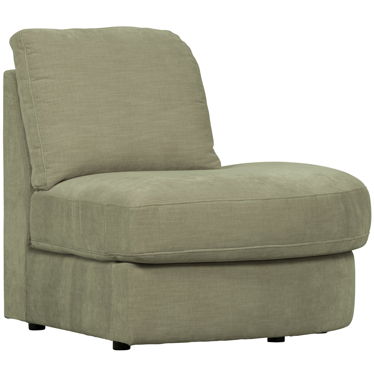 Sofa FAMILY - moduł otwarty prawostronny zielony – Woood