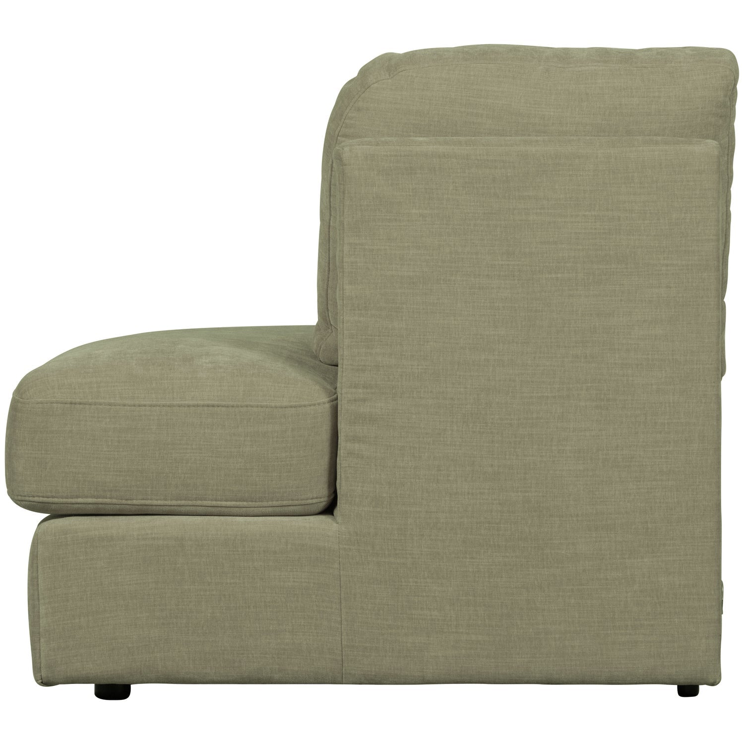 Sofa FAMILY - moduł otwarty prawostronny zielony – Woood