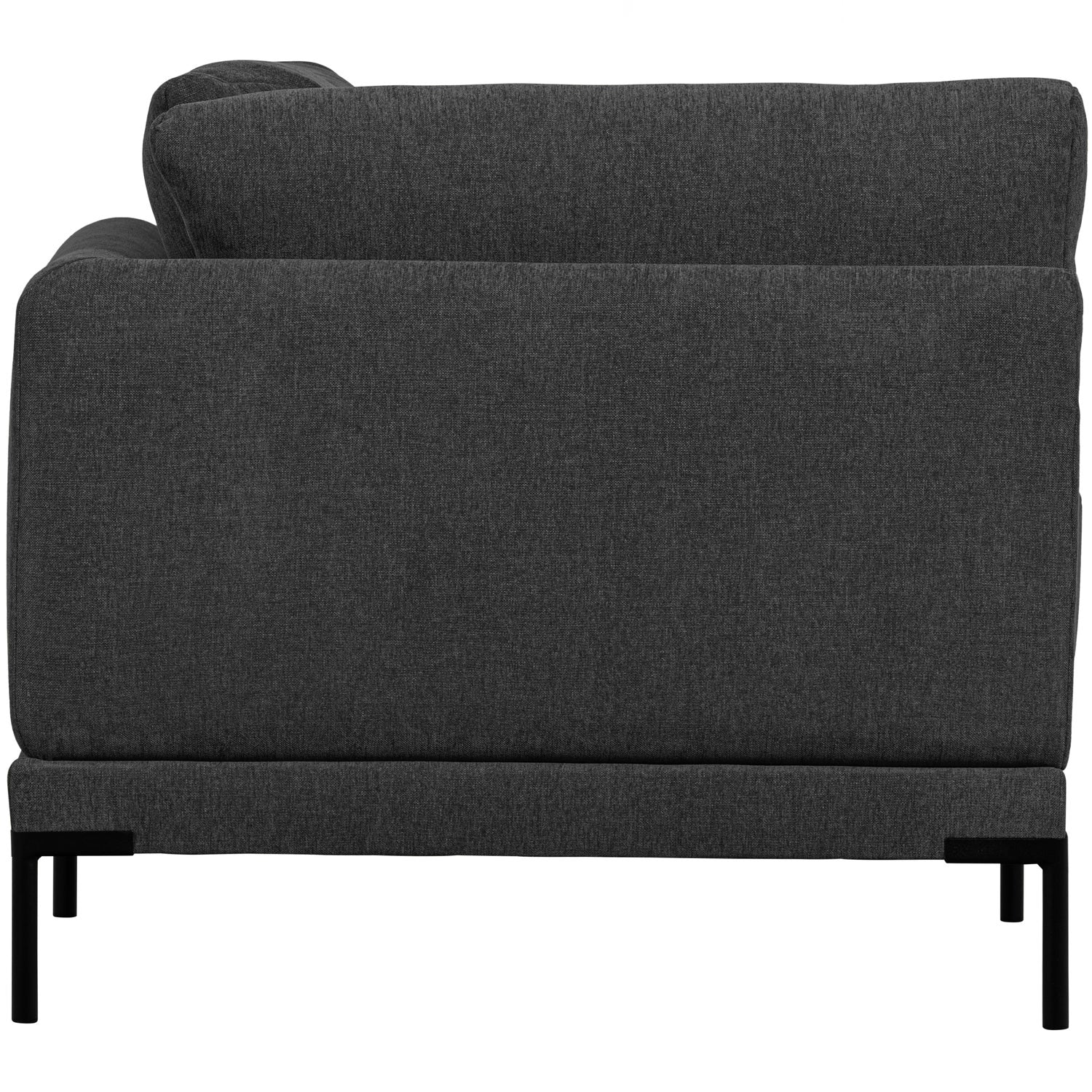 Sofa COUPLE - moduł narożny antracytowy – Woood
