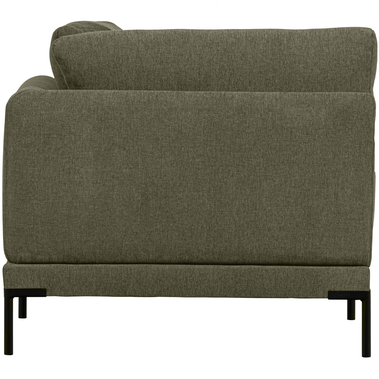 Sofa COUPLE - moduł narożny ciemnozielony – Woood