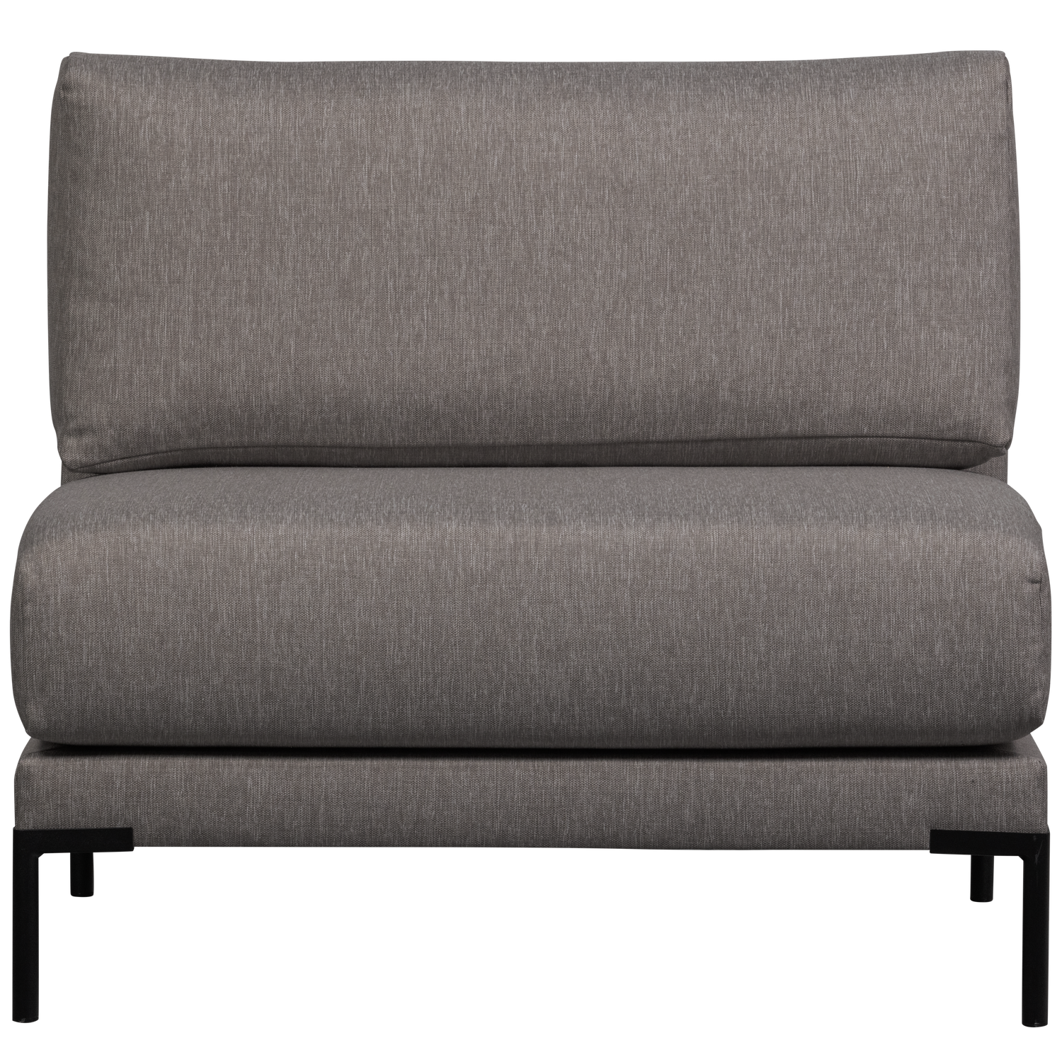 Sessel / Modul COUPLE ESSBANK grau