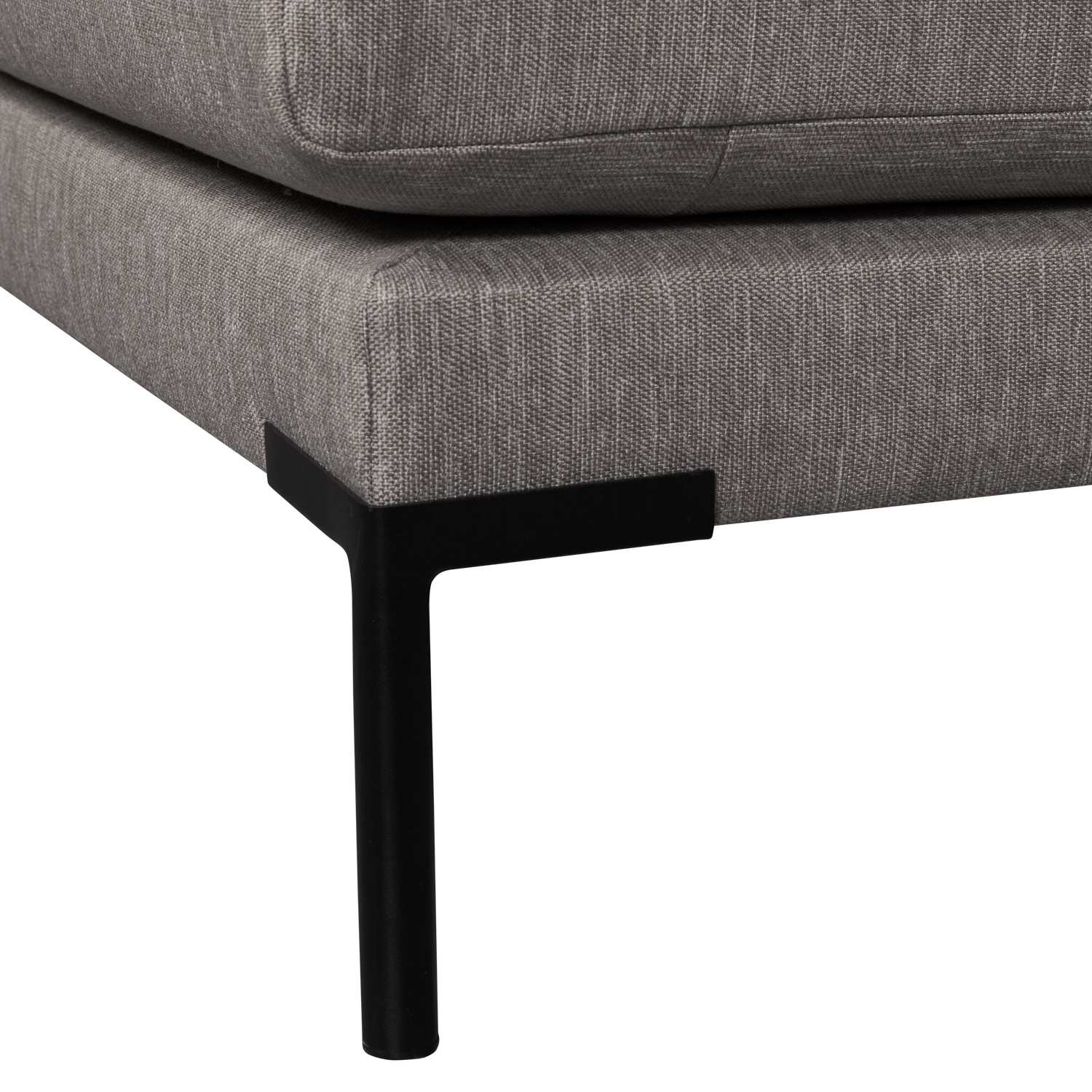 Sessel / Modul COUPLE ESSBANK grau