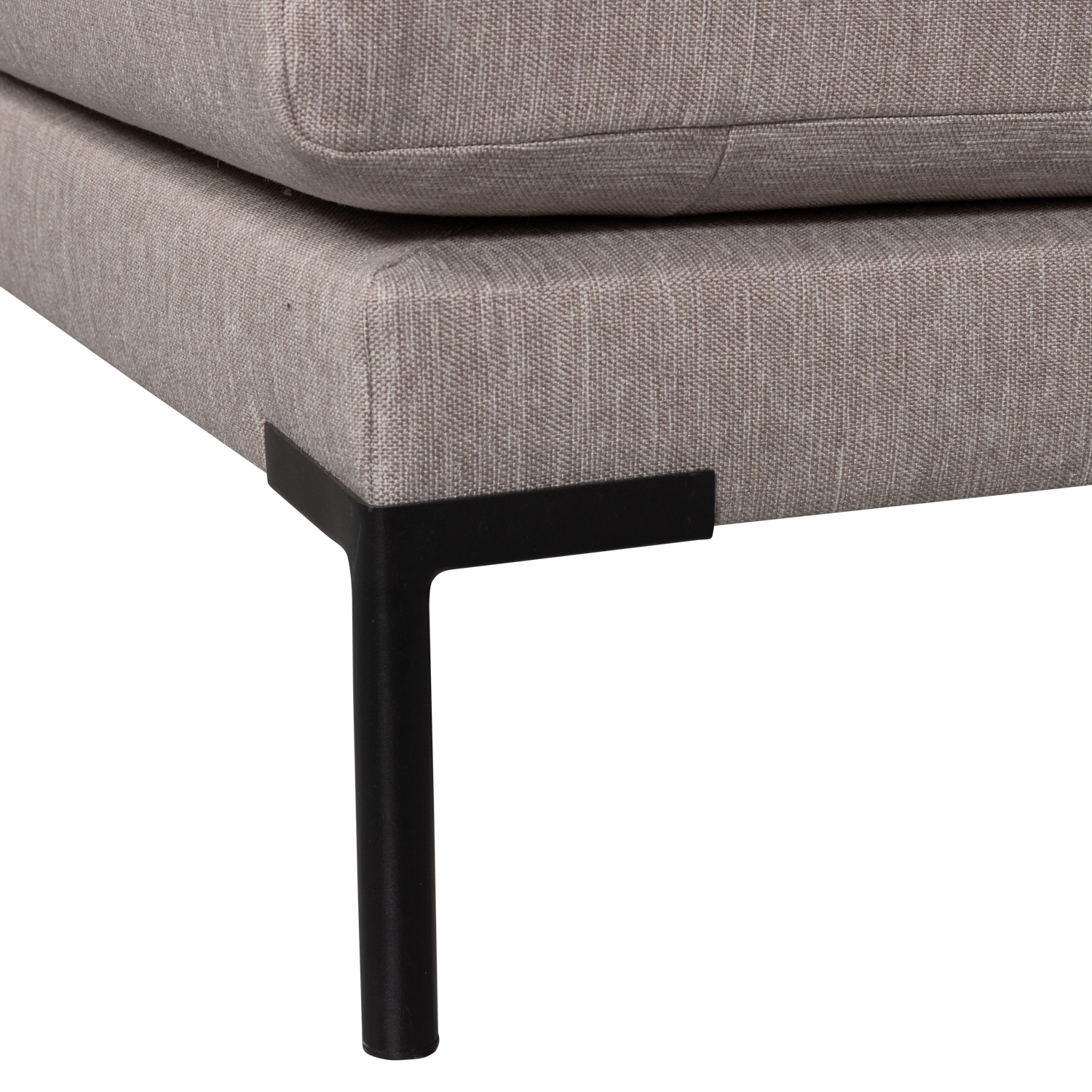 Fotel / module COUPLE DINING BENCH taupe