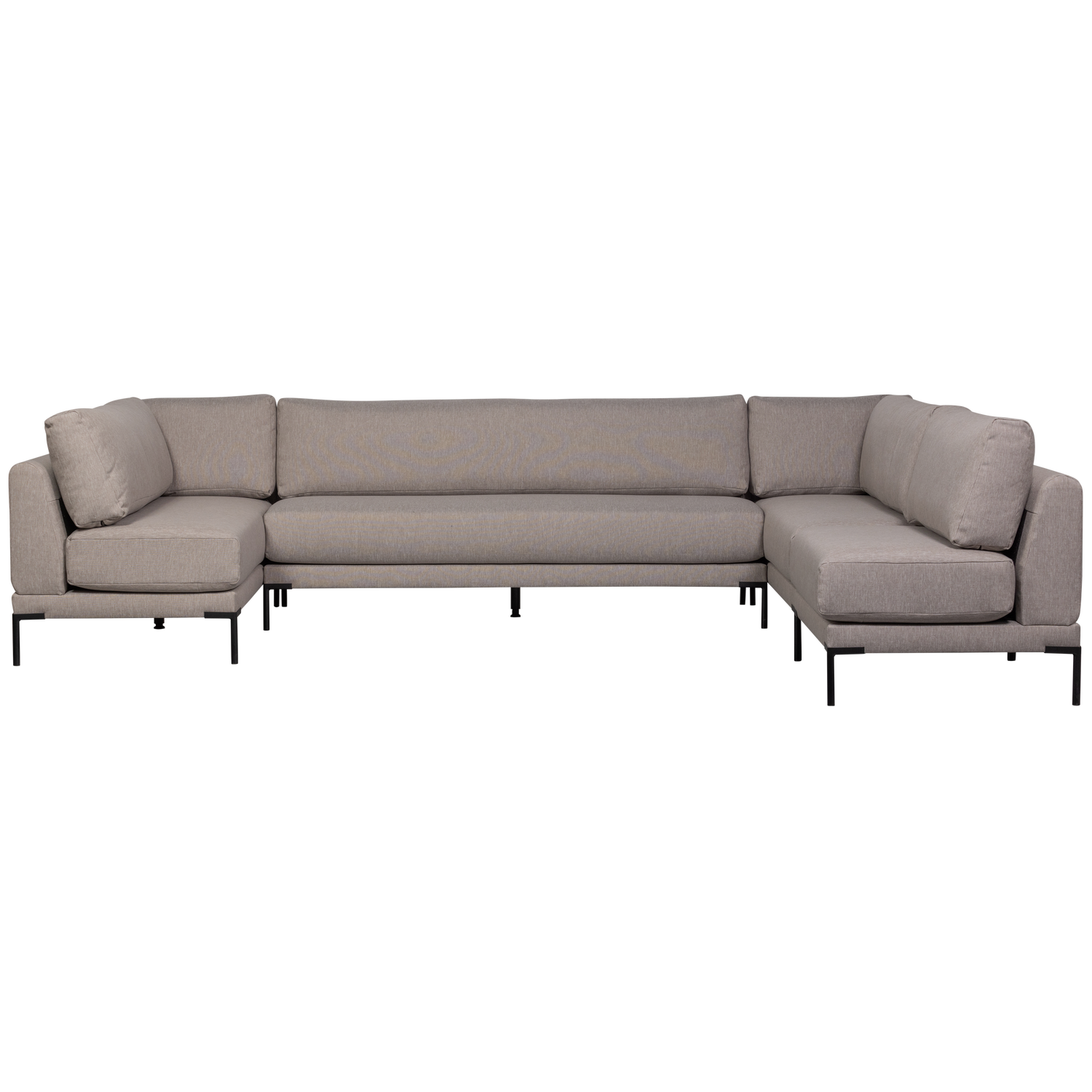 Fotel / module COUPLE DINING BENCH taupe