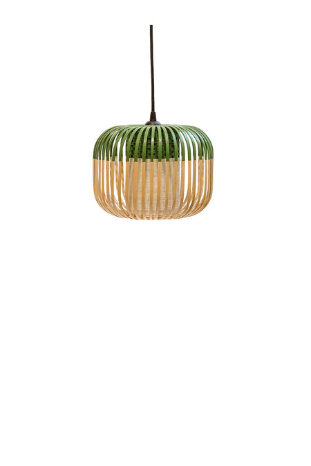 Bamboo Green hanging lamp