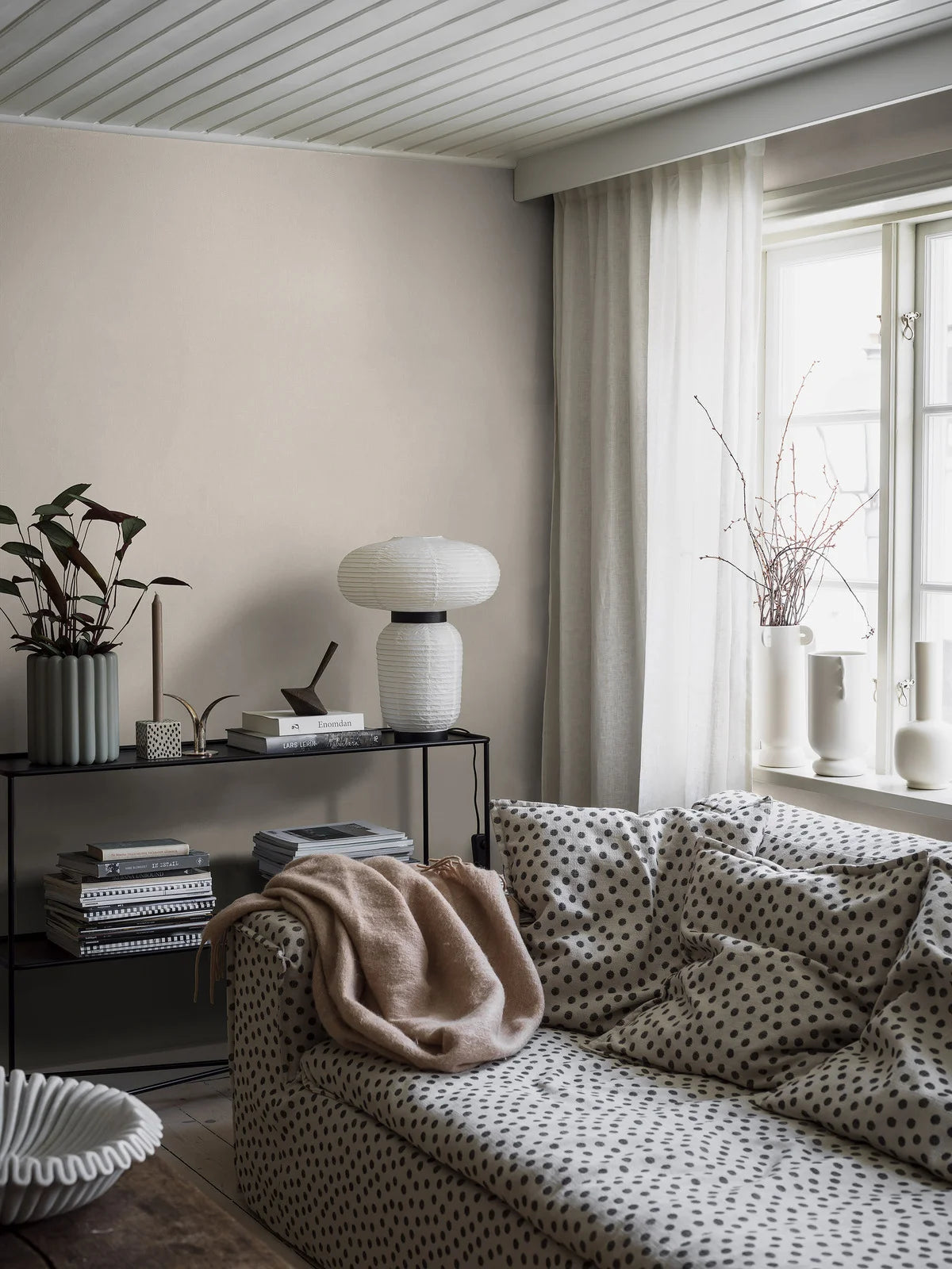 Structuurtapijt dat linnen imiteert LINEN - SAND zandkleur