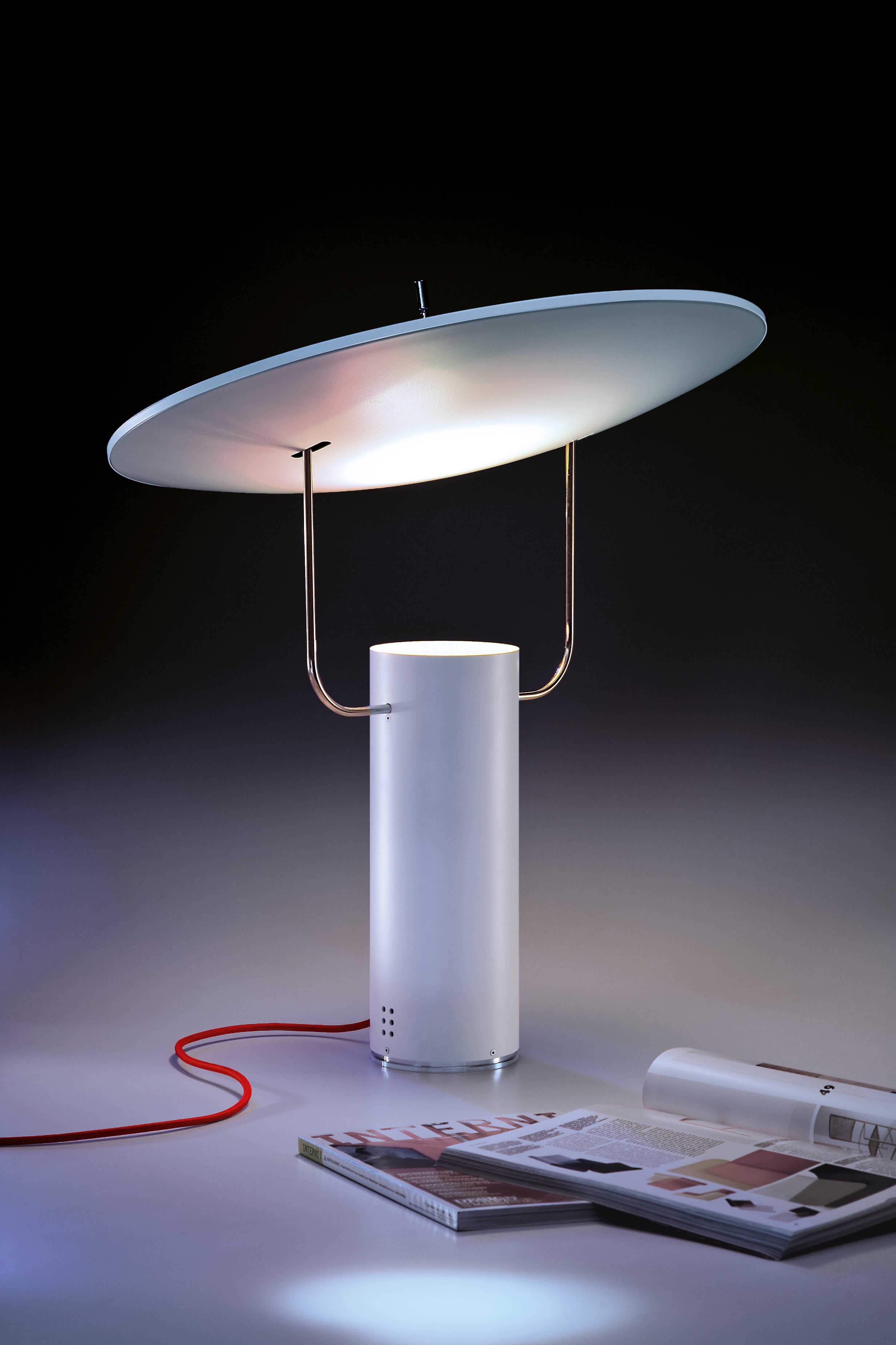Tischlampe TX1 in Weiß