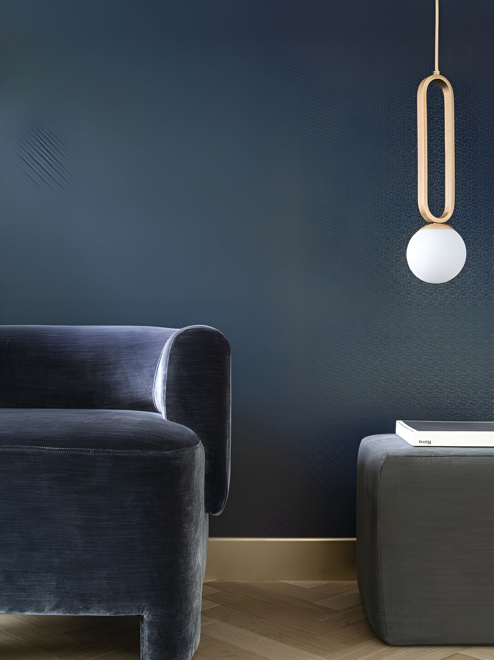 Strukturierte Tapete in Flechtoptik, die Mosaik imitiert - WAGARA - ARGENT beige