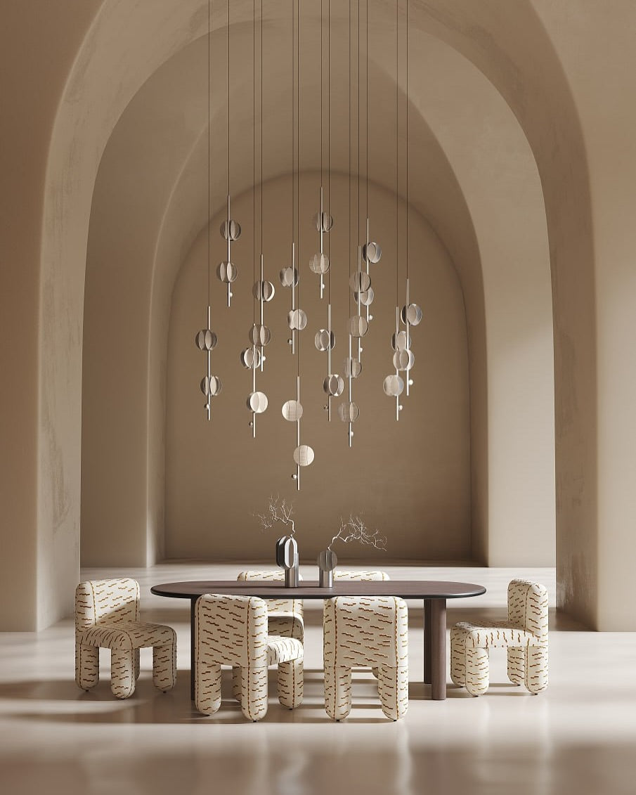 Hanging Lamp EL VERTICAL Steel