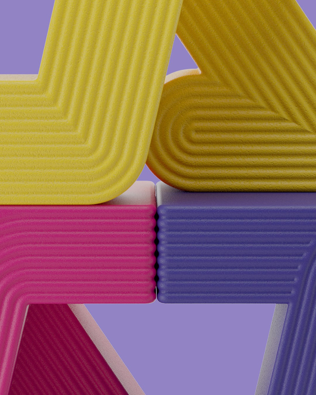 WALKING green garden side table