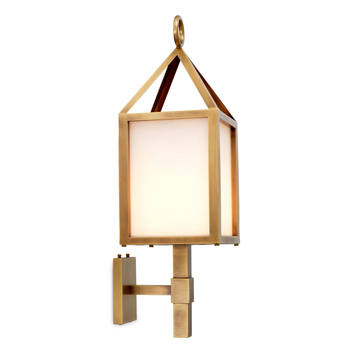 Antique Gold RISERVA Outdoor Wall Light