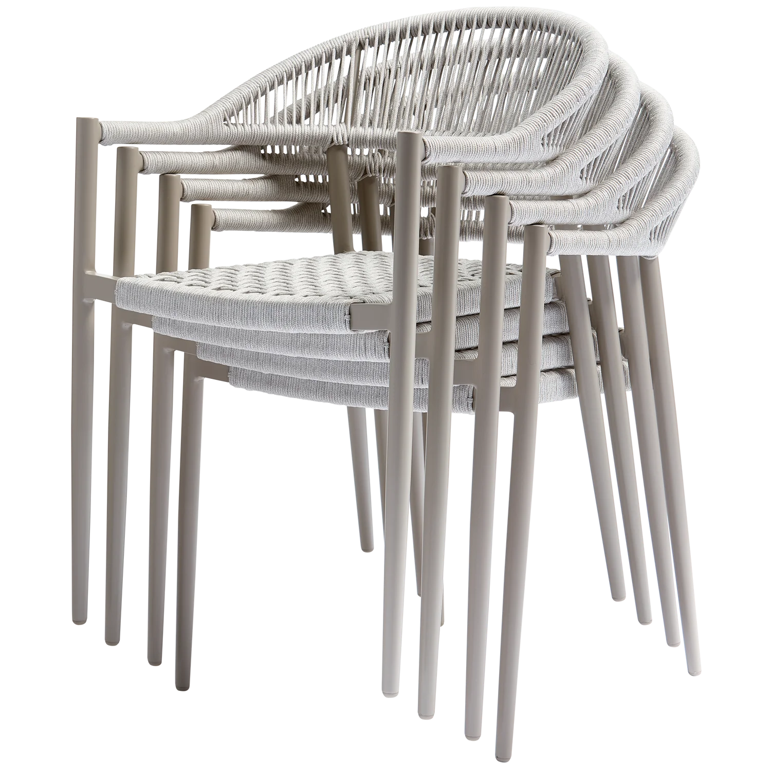 Gartenstuhl YELLOW hellgrau