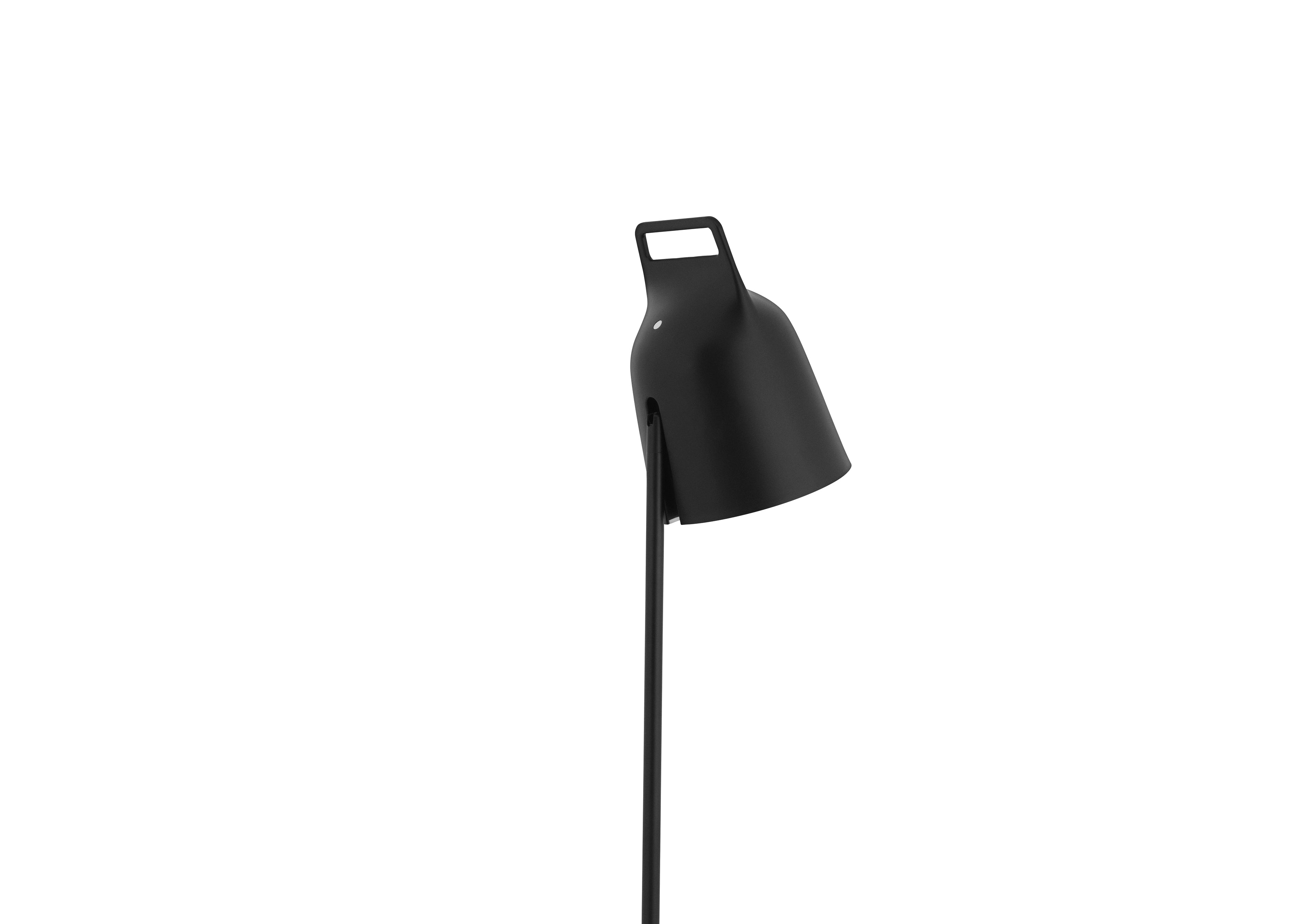 STAGE black reading floor lamp