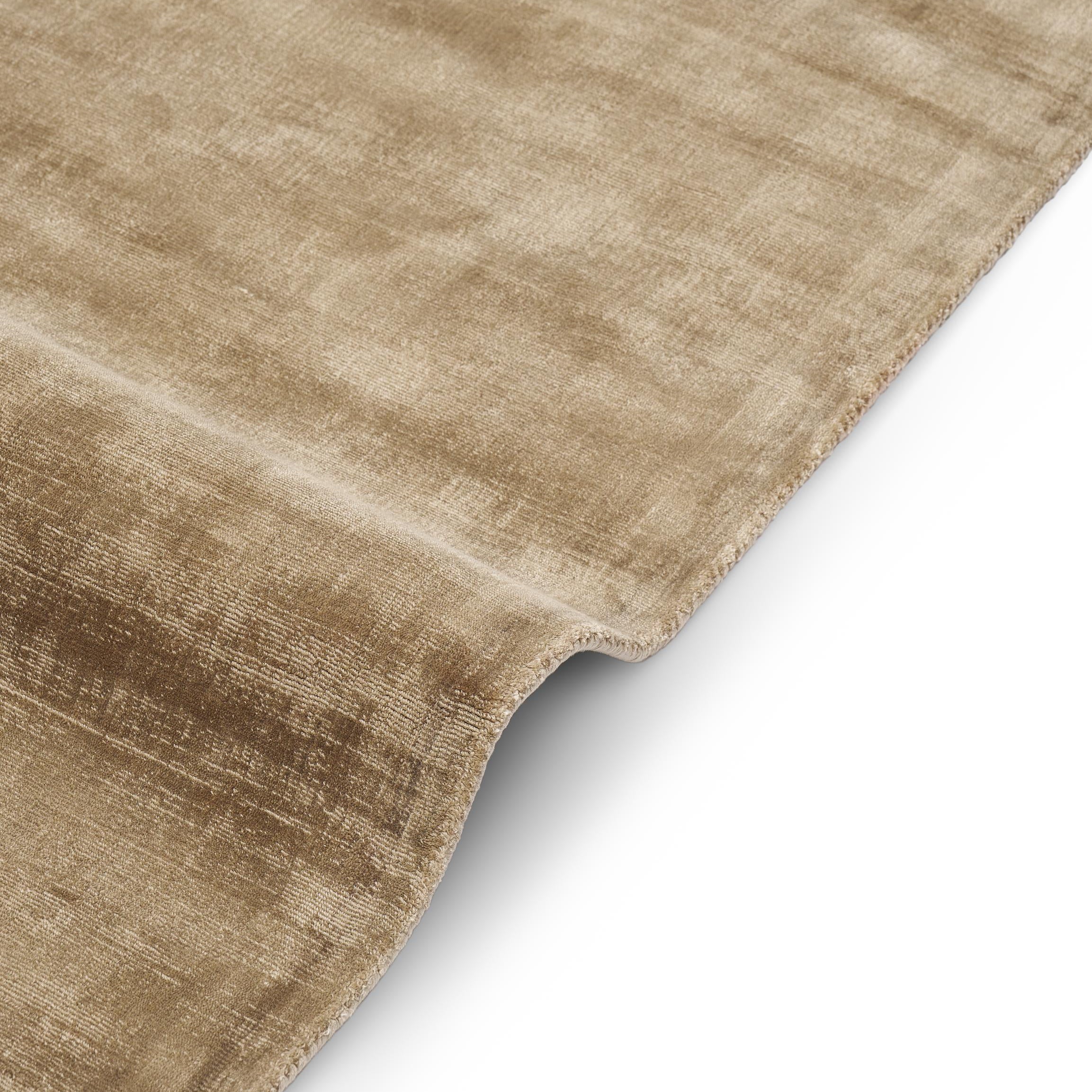 Runder Teppich DESERT taupe