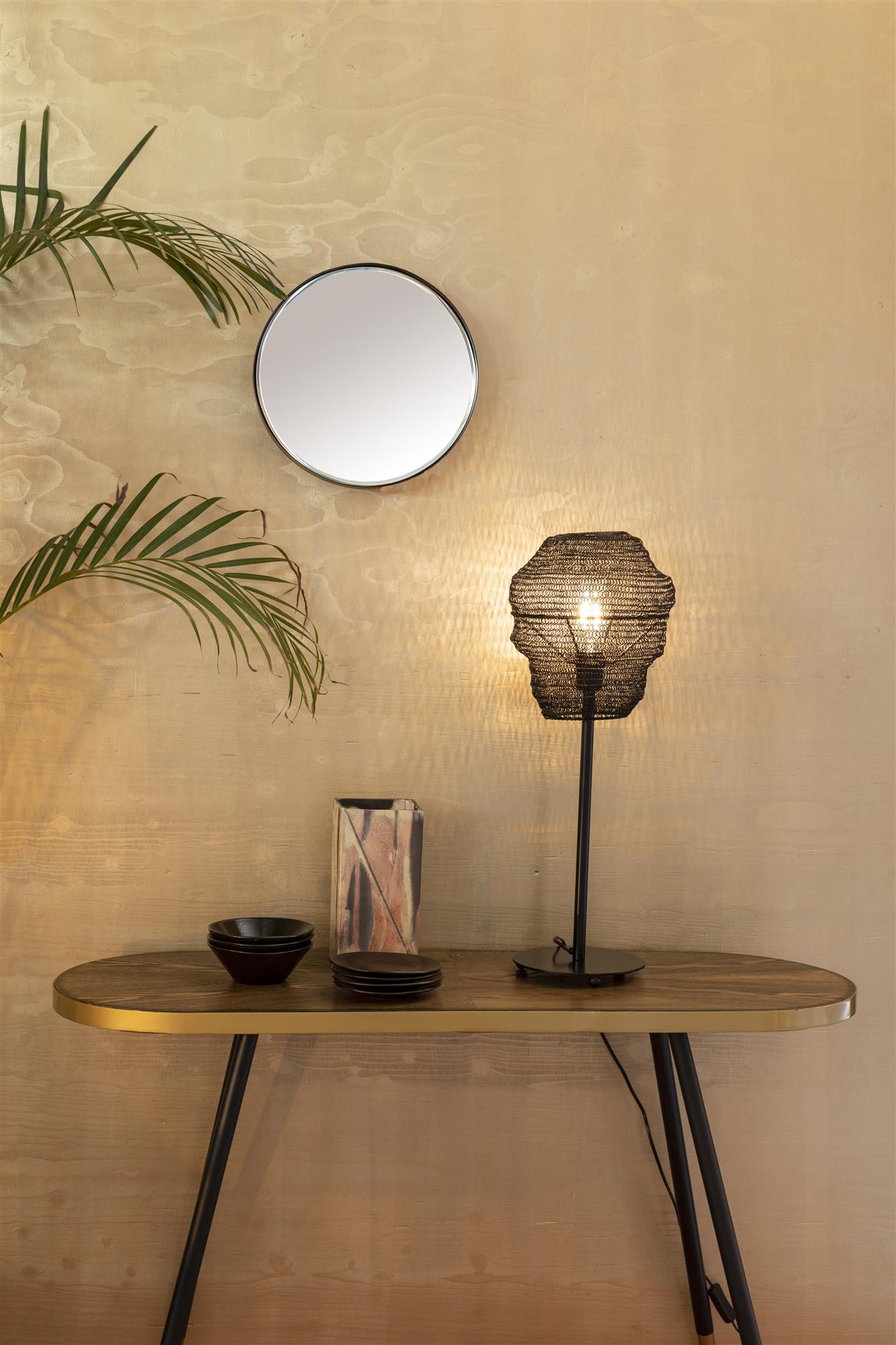 LENA Black Table Lamp