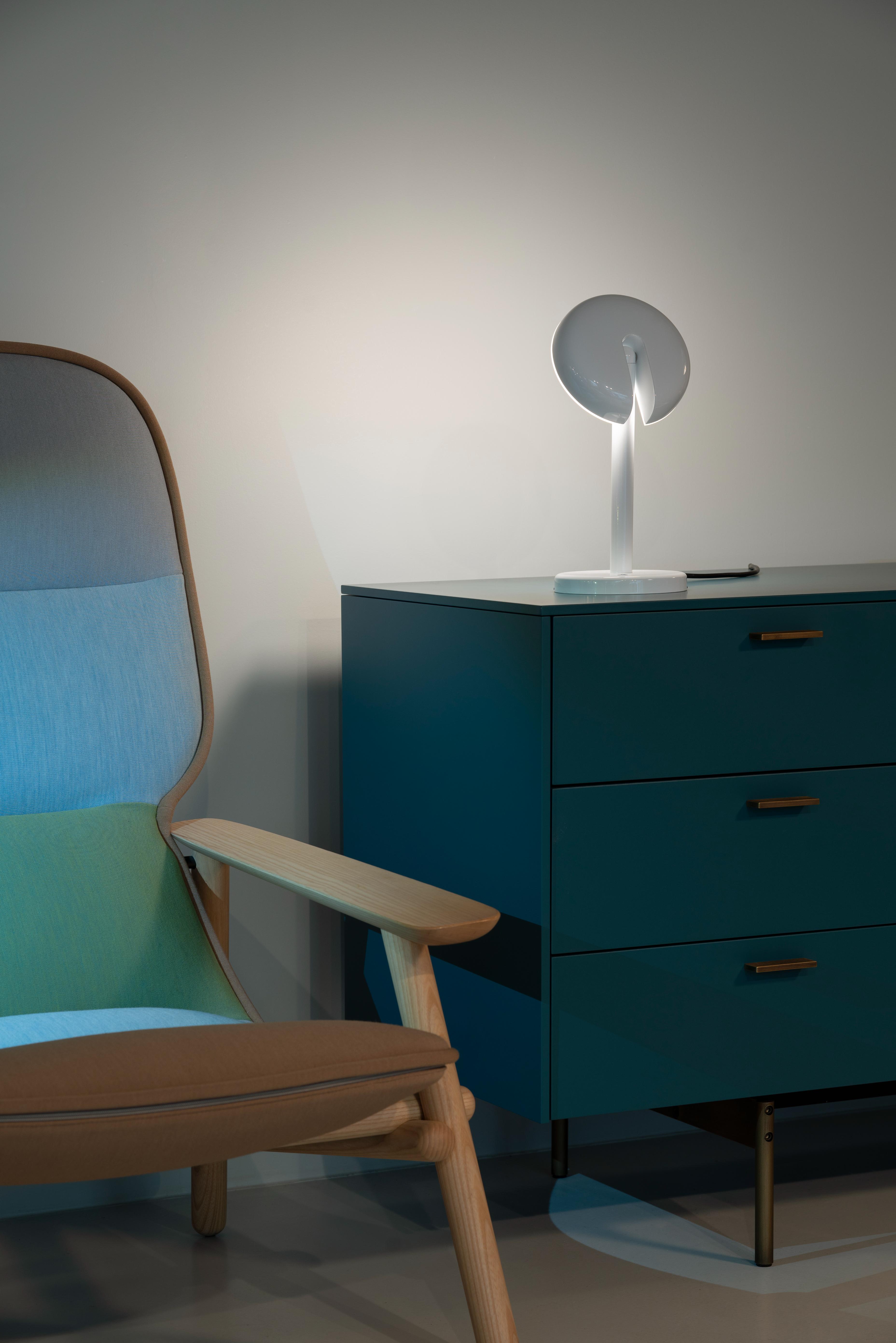 Lampa przenośna CABRIOLETTE połyskujący błękitny
