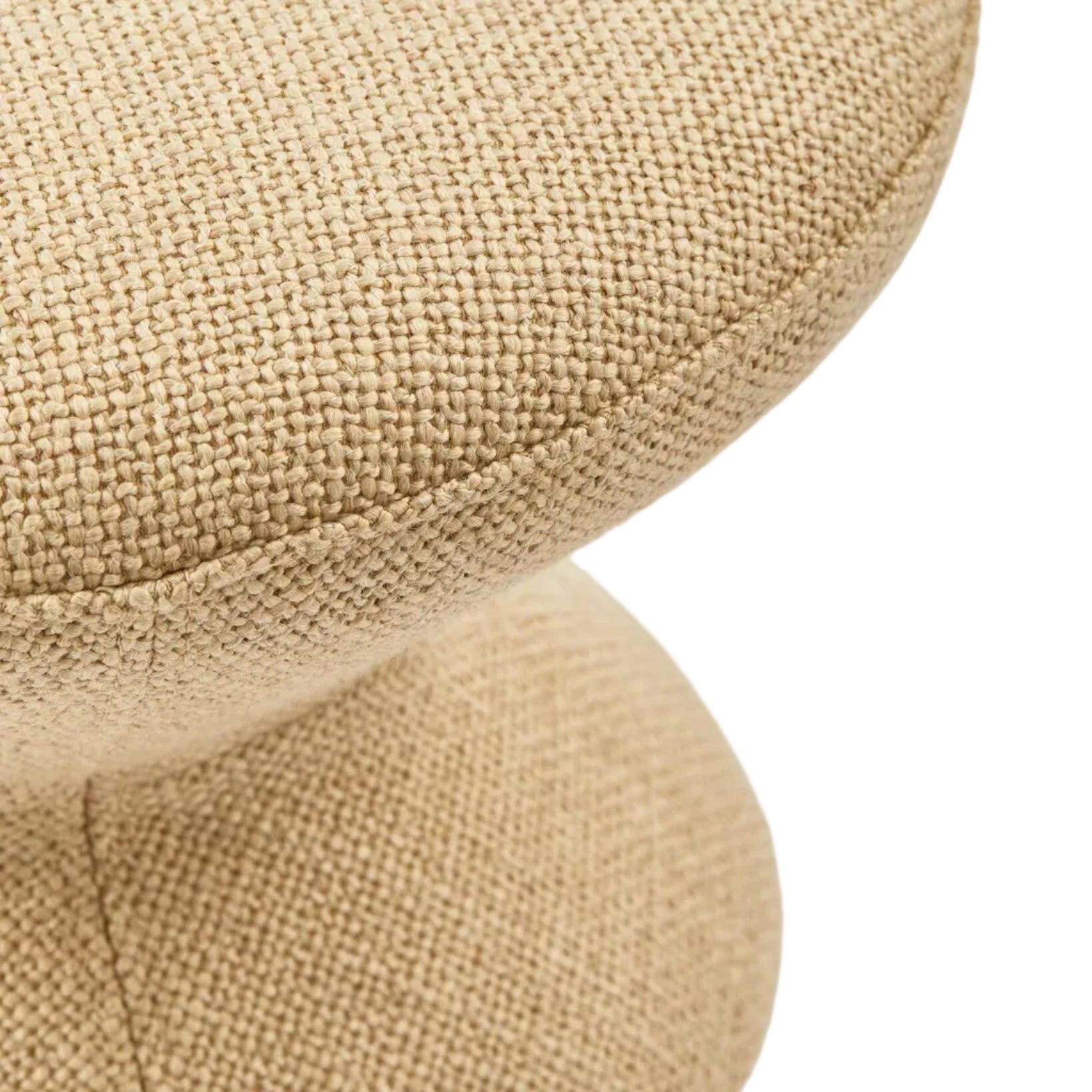 SOFT ZIG ZAG Stool Beige