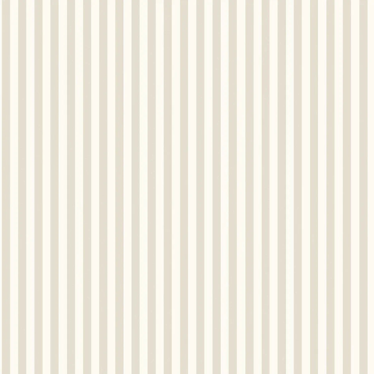 MÖLLE STRIPE Beige and White Striped Wallpaper