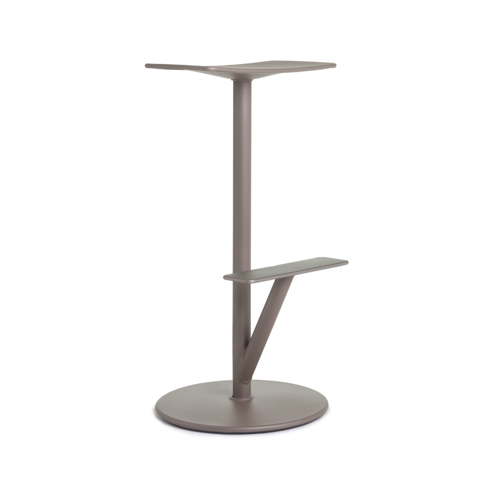 SEQUOIA taupe bar stool