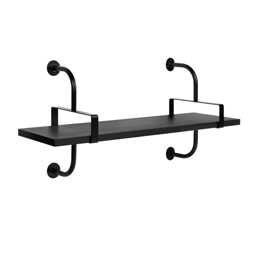 DÉMON plank zwart essenhout