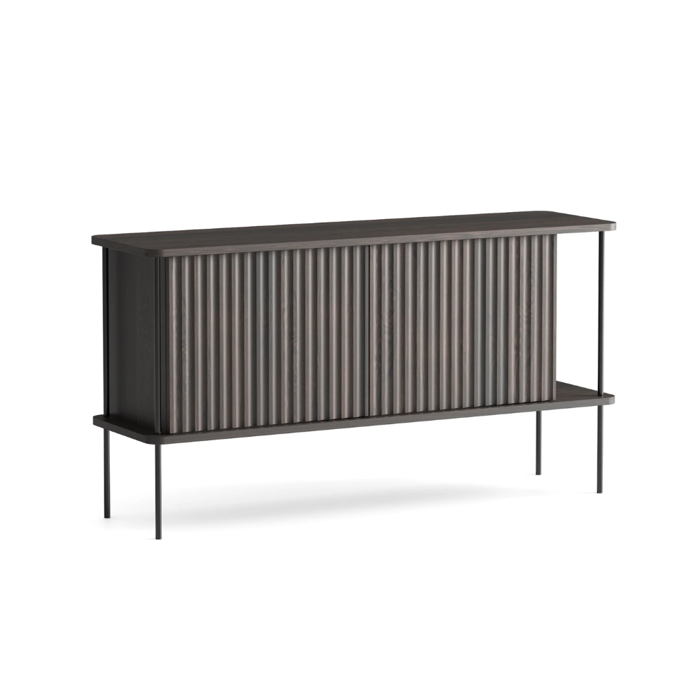 Komoda MAYA hebanowe drewno dębowe