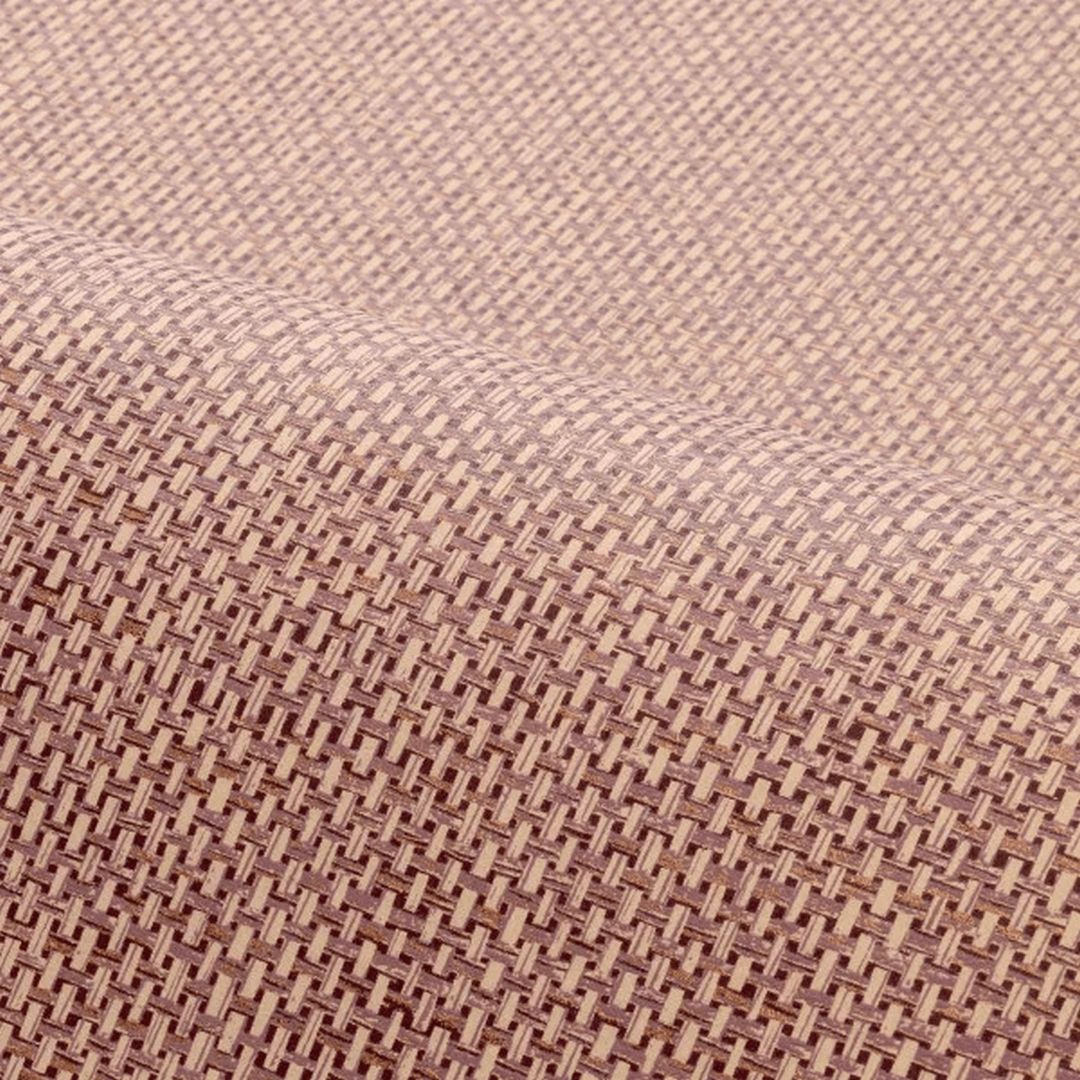 Structuurtapijt dat raffia imiteert VANNORA - BOIS DE ROSE gedempt roze