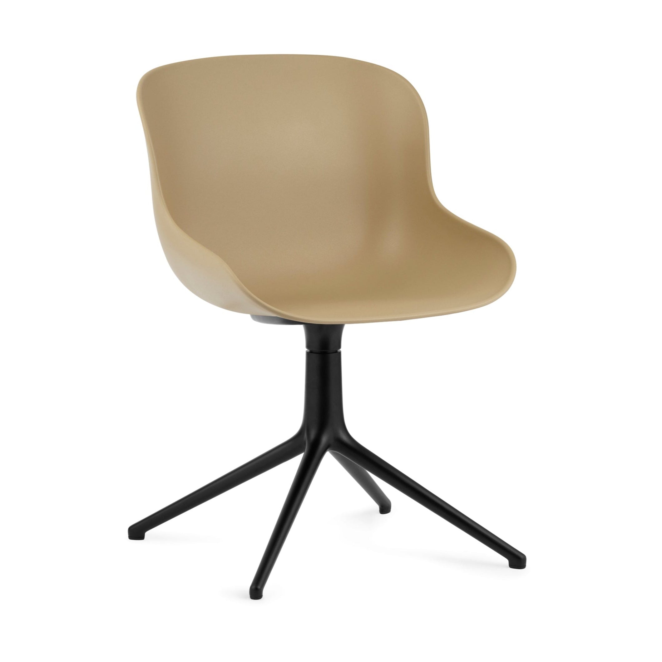 Bureau stoel HYG 4L zandkleurig met zwarte basis