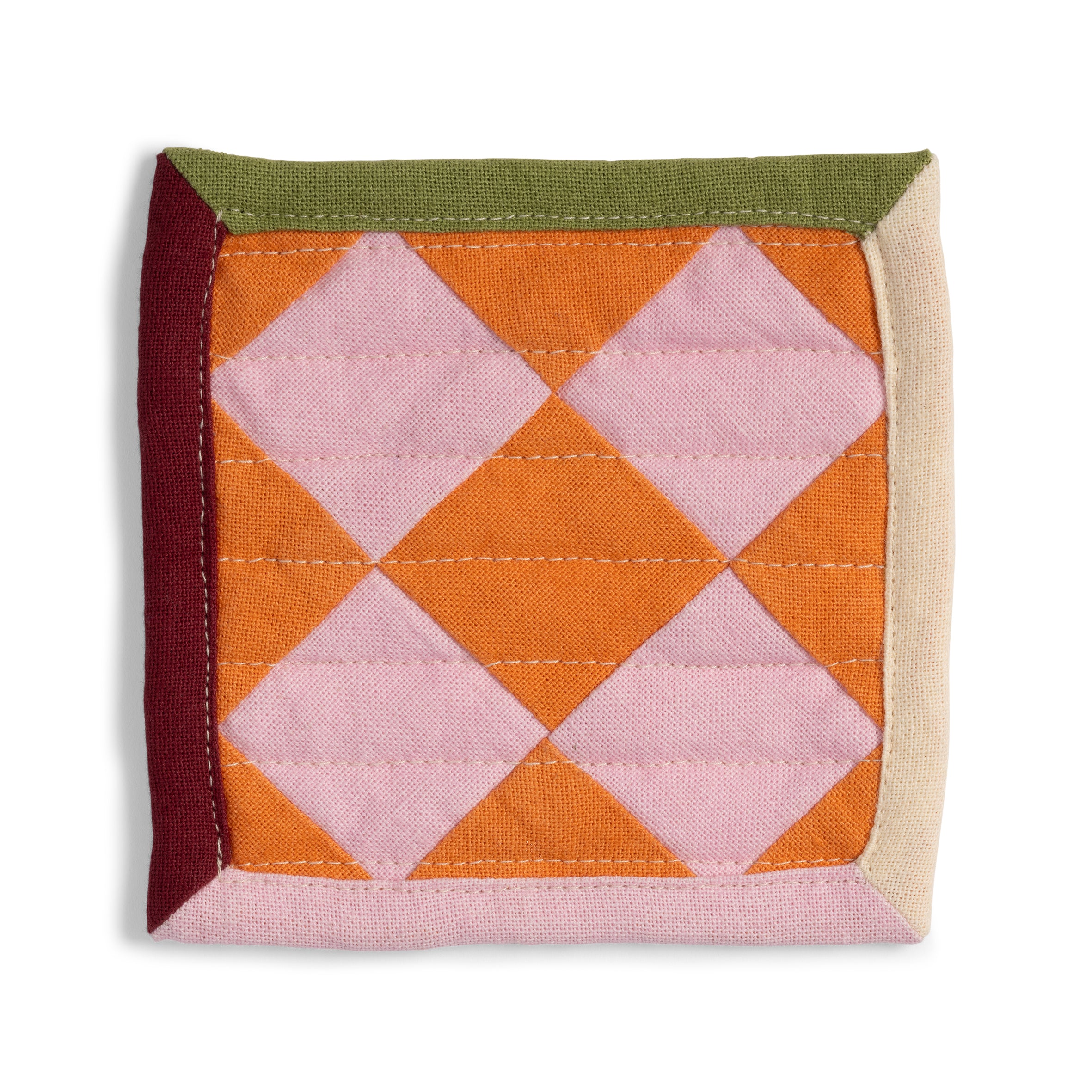 Kleurige STITCH onderzetters voor mokken