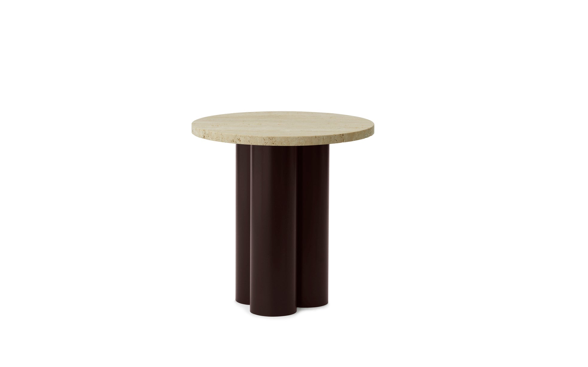 Side table dit brown base