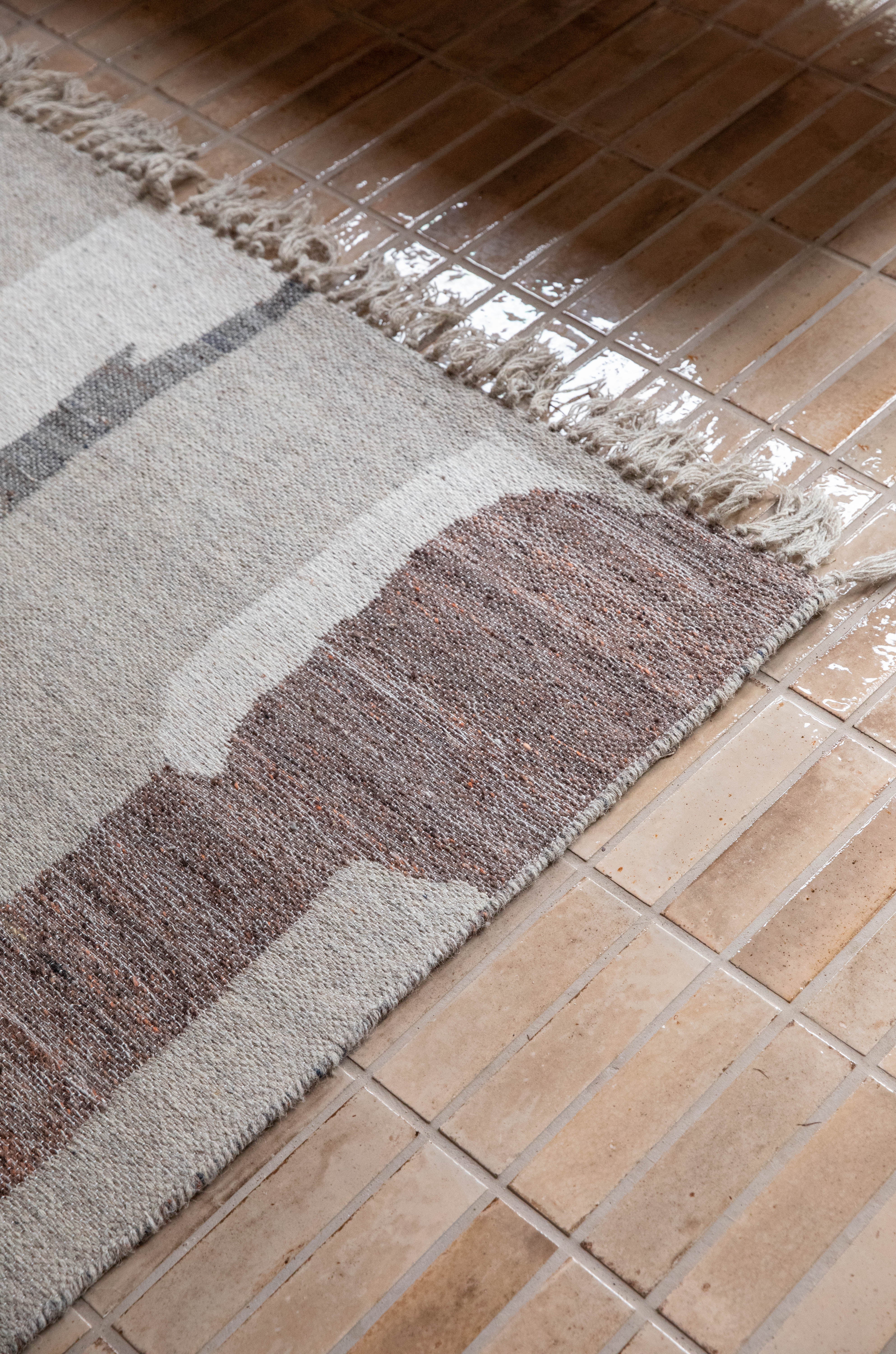 Vloerkleed CAMINITO donkerbeige