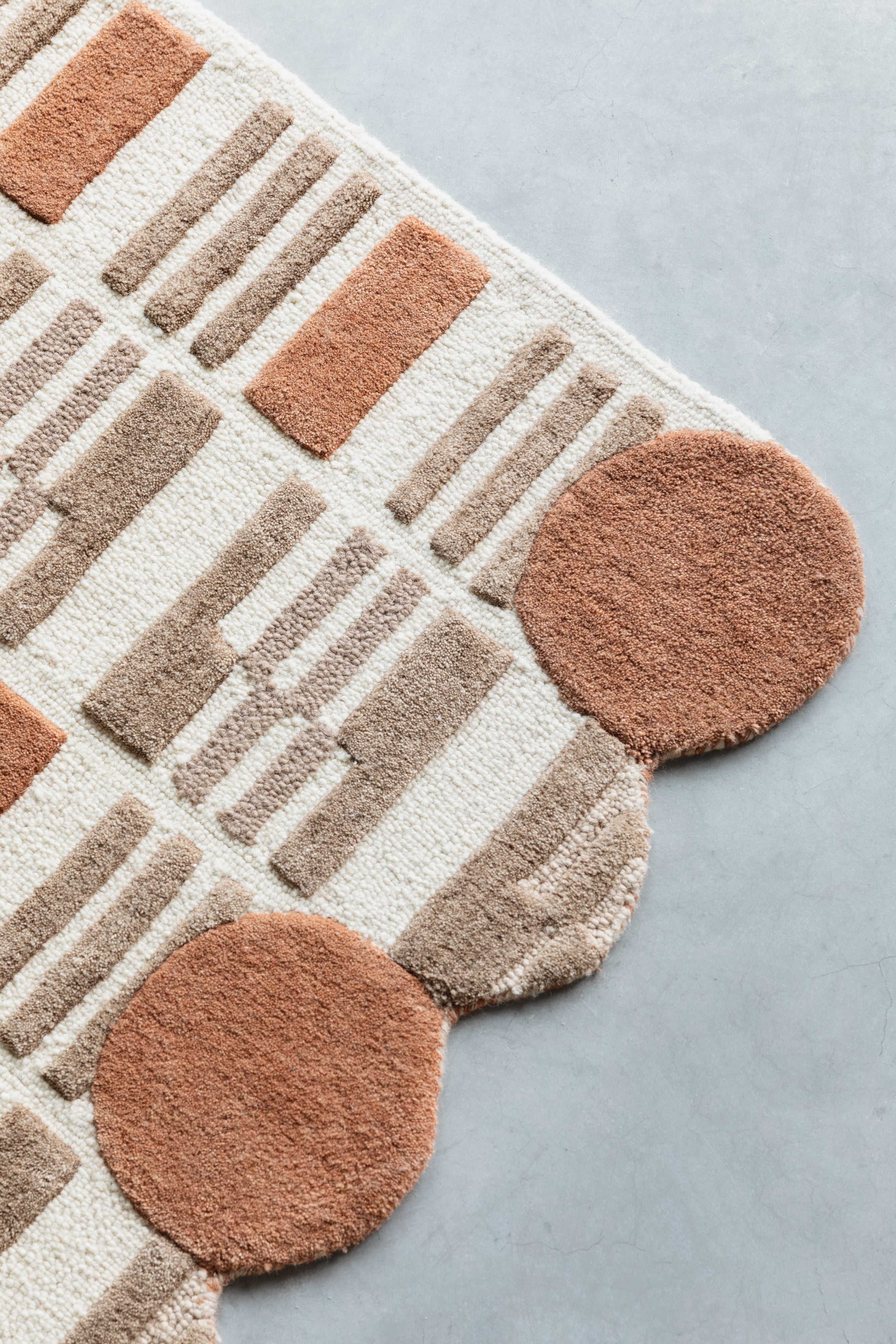 Teppich MUNDRA braun