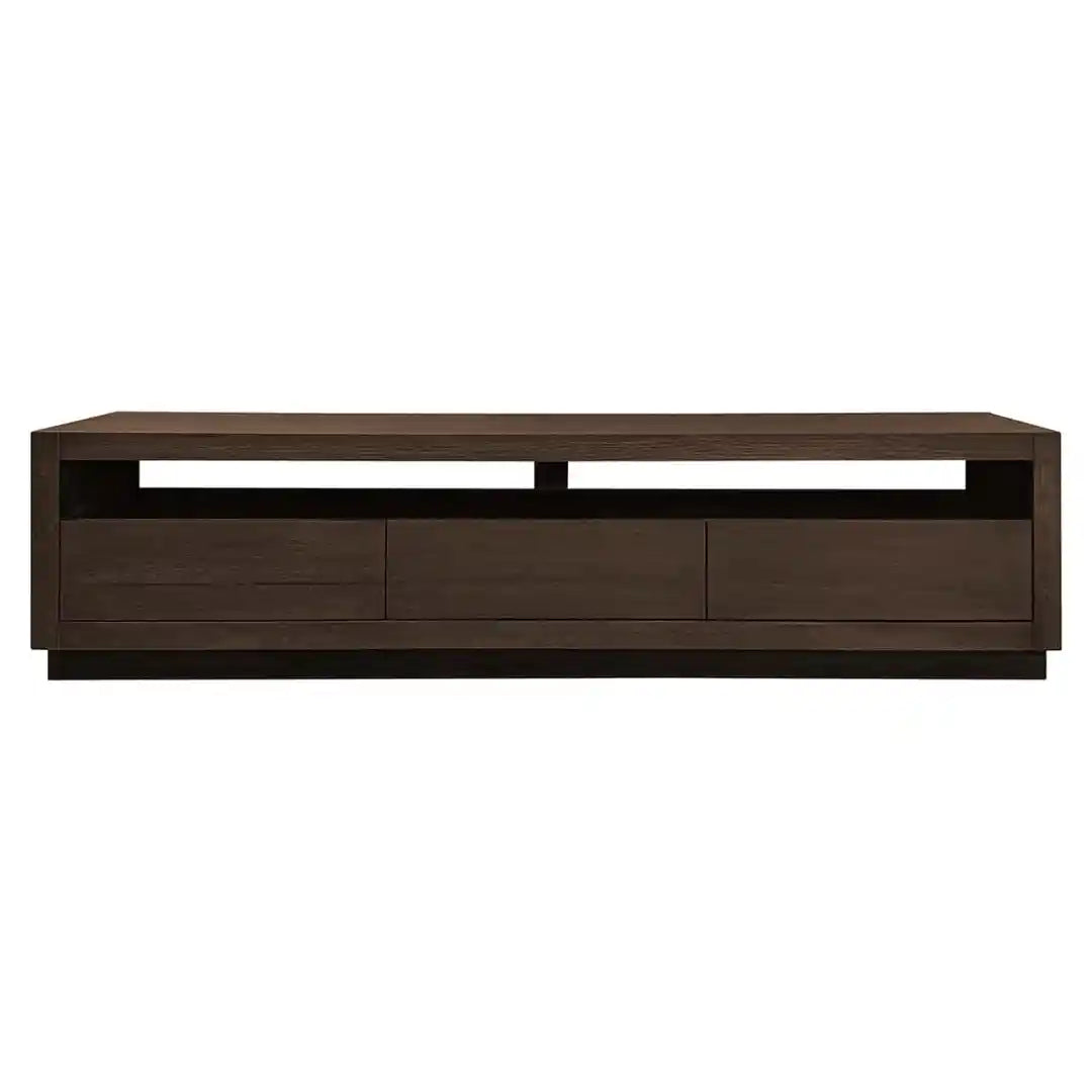 OAKURA TV Cabinet brown oak veneer