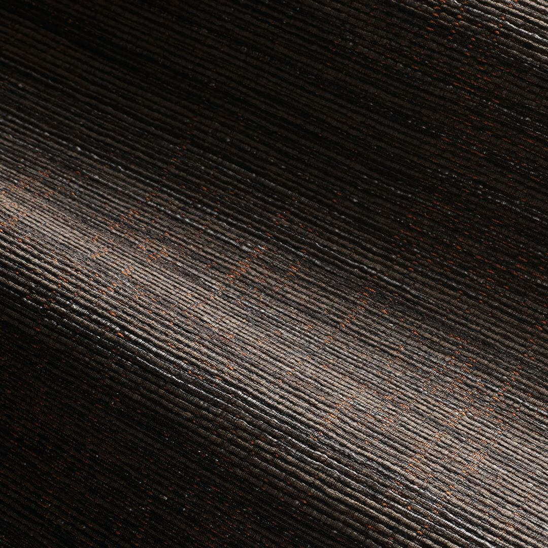 Structuurtapijt imiterend canvas ORCADE - CHOCOLAT chocoladebruin