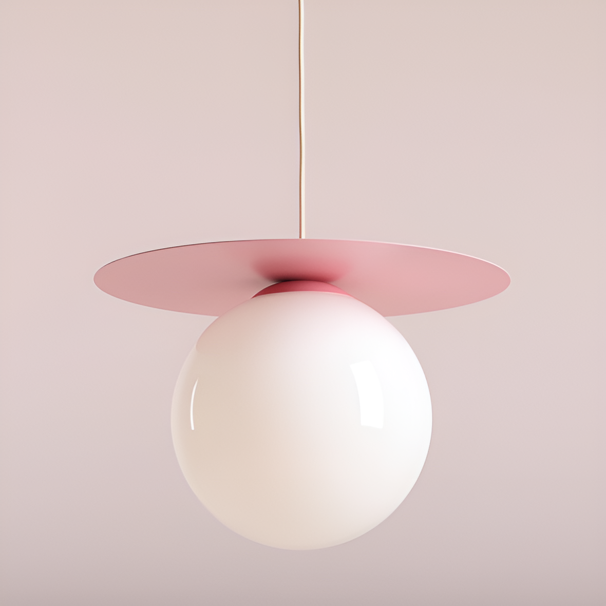 Hanglamp LOOP roze