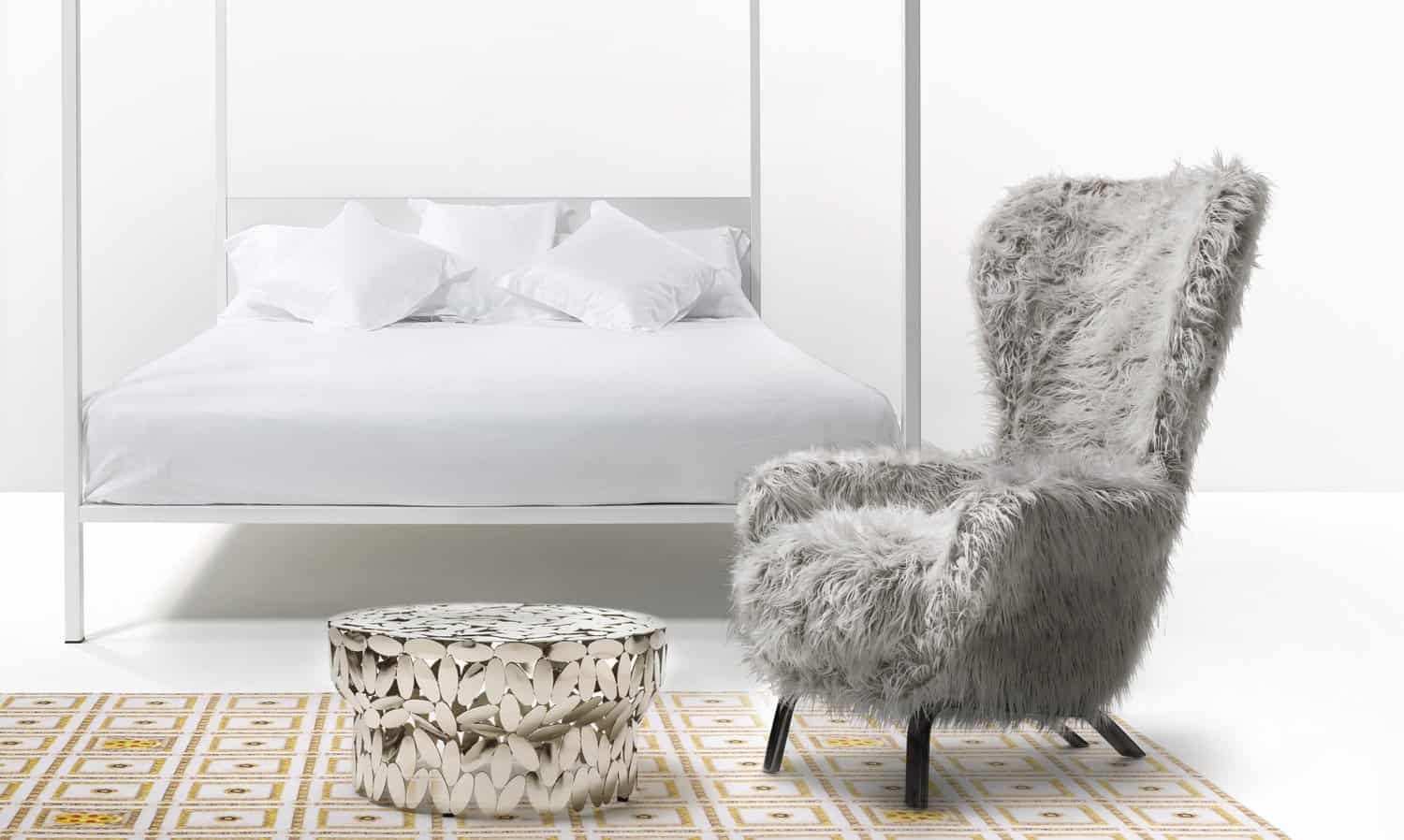 Kaffeetisch FOLIAE gold