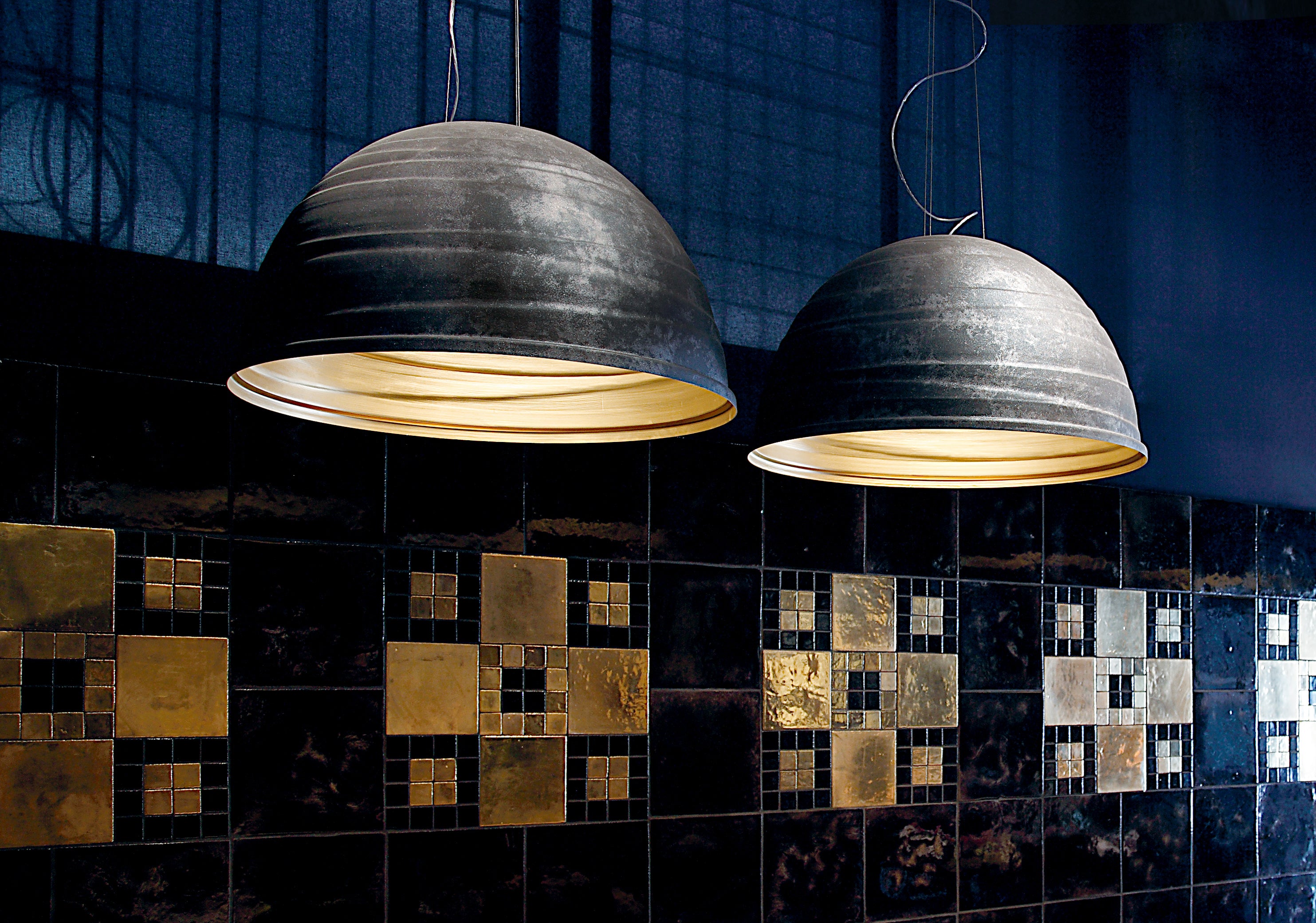 Hanglamp BABELE metallic