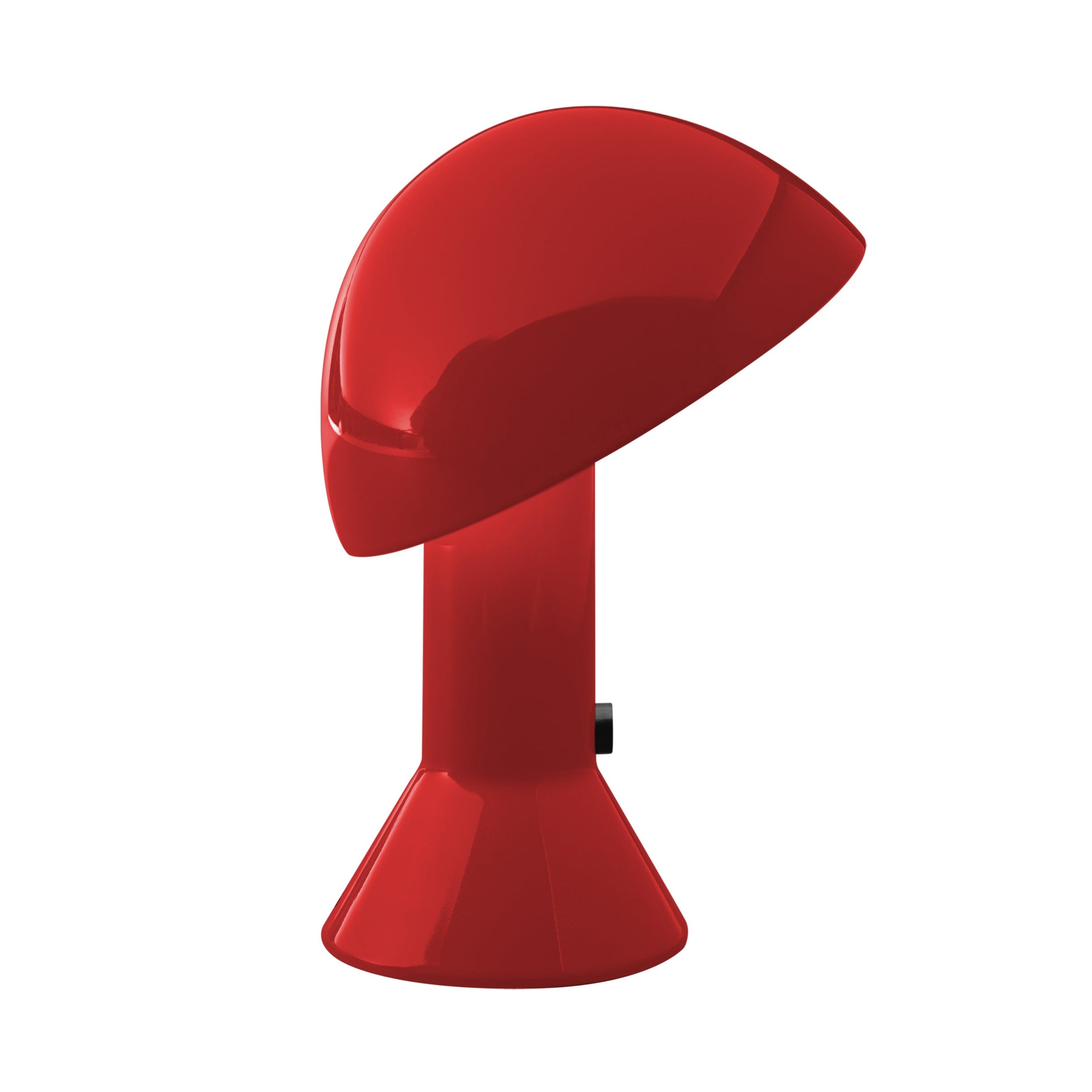 Tischlampe ELMETTO in glänzendem Rot
