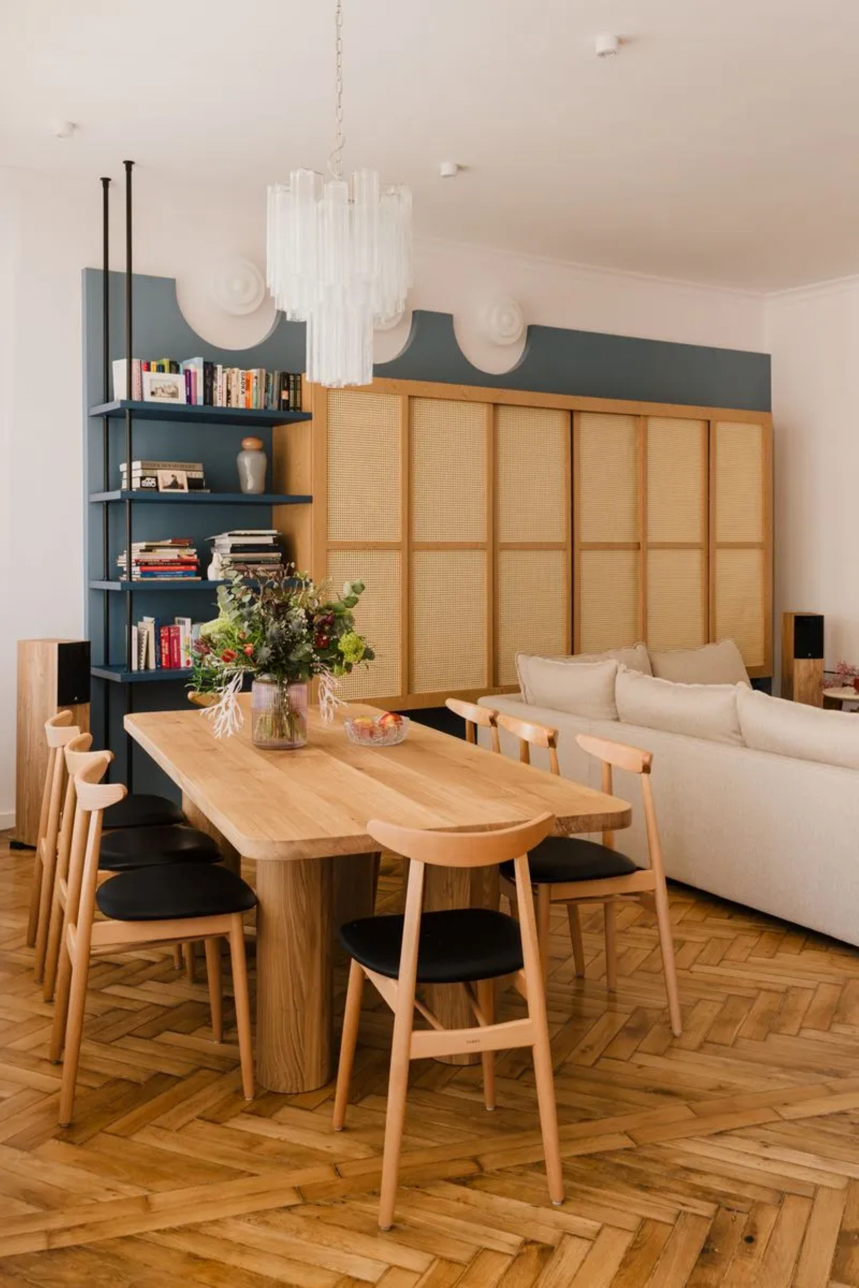 Eettafel ROLLO eikenhout
